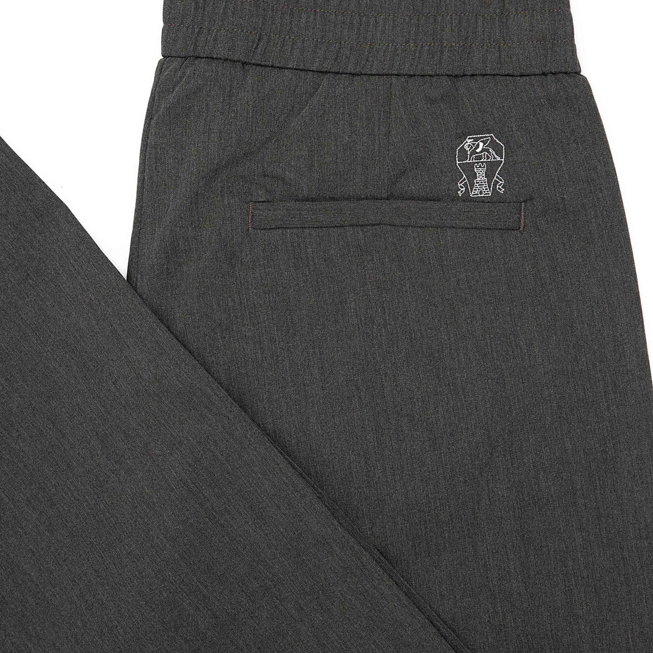 Brunello Cucinelli Italian Pant- Dark Grey