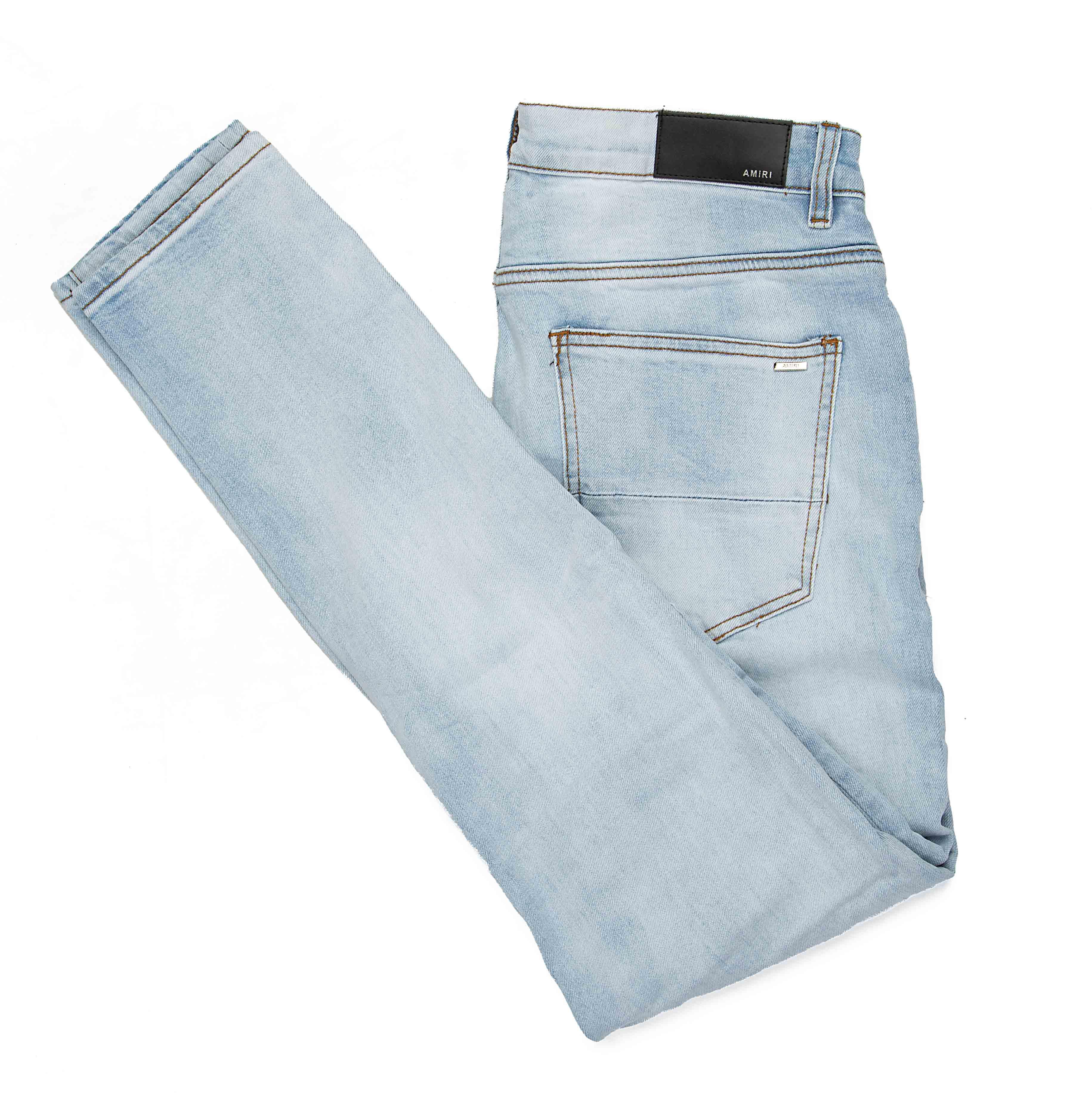 High-End Distressed Designer Denim