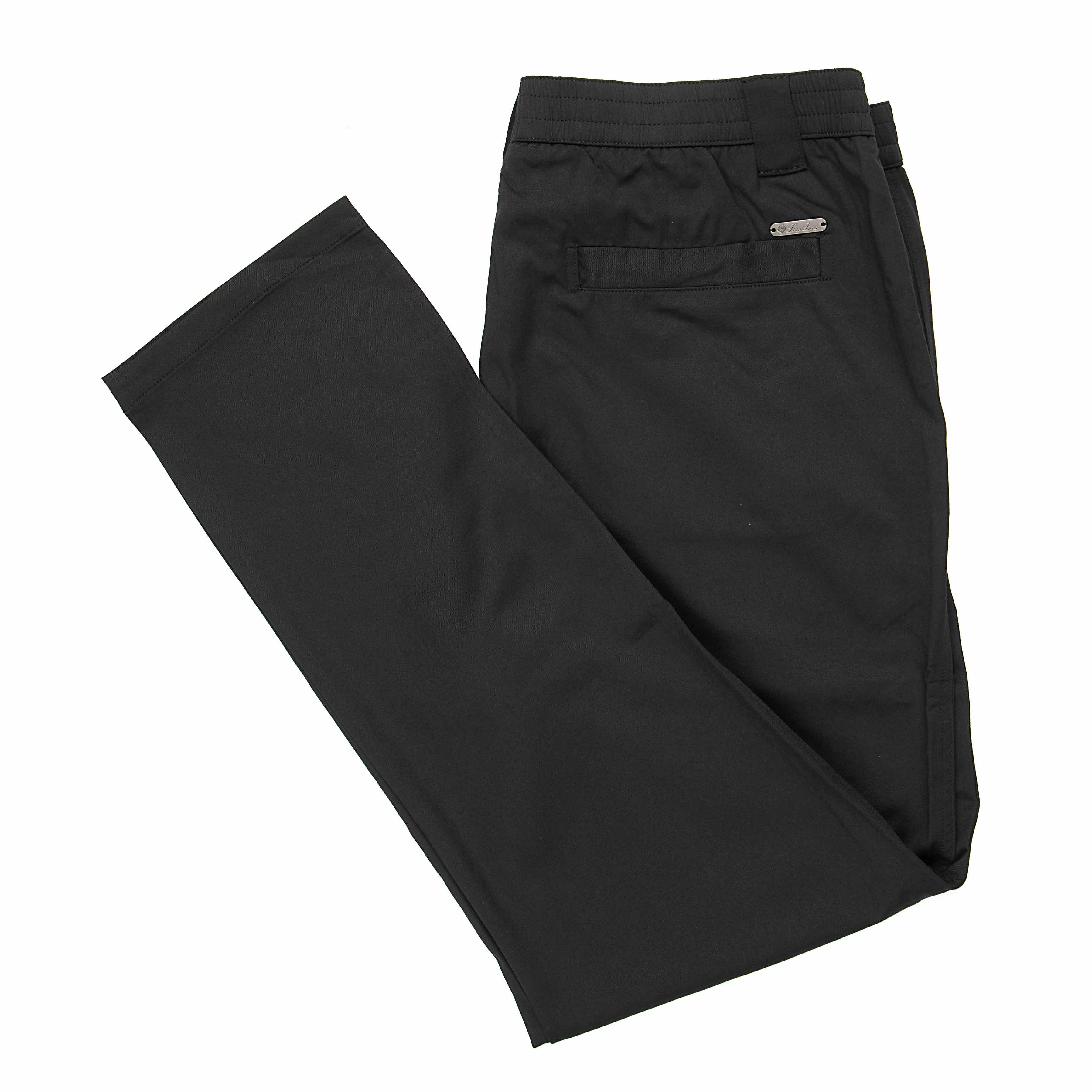 Men's Black Loro Piana Italian Pant