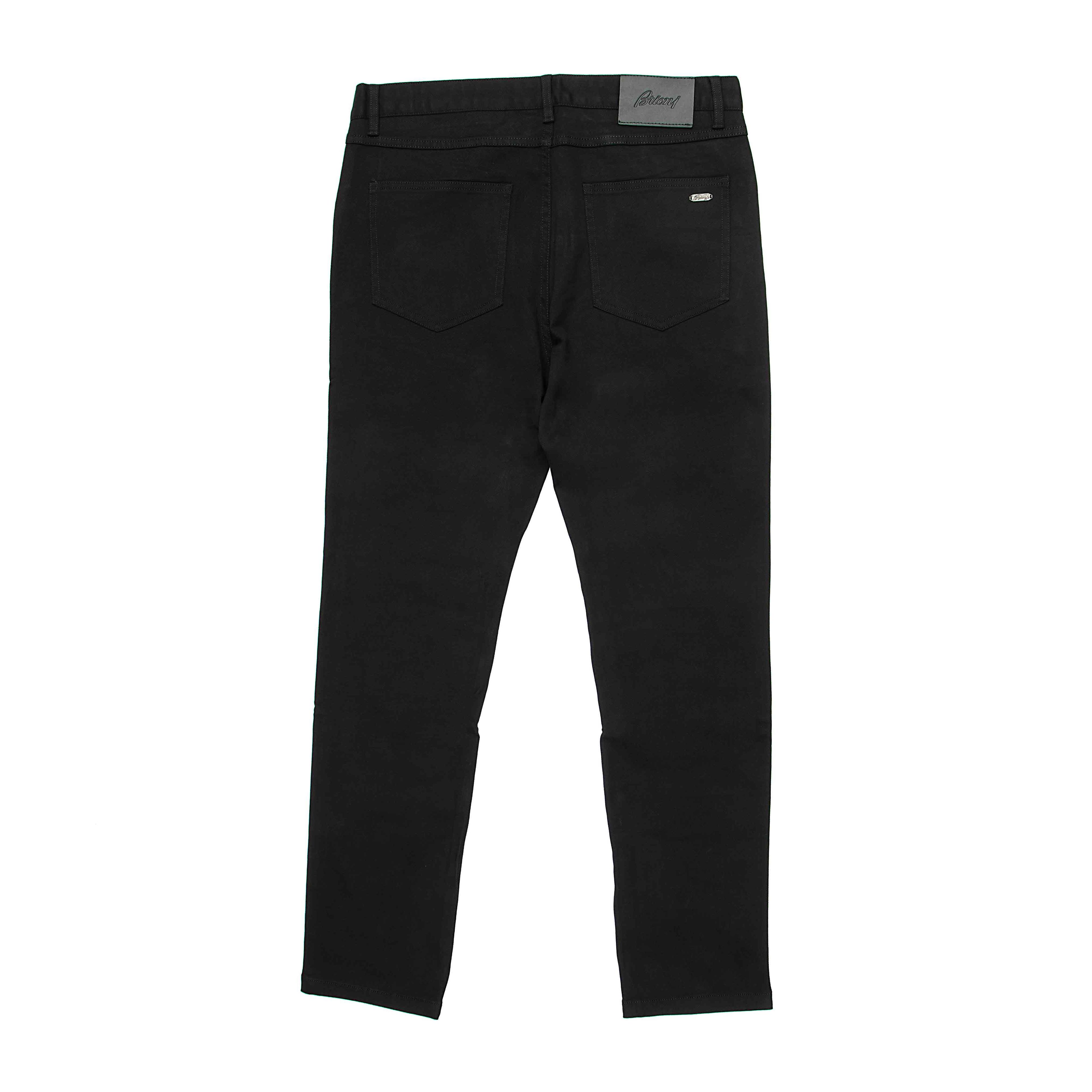 Men's Black Brioni Italian Pant