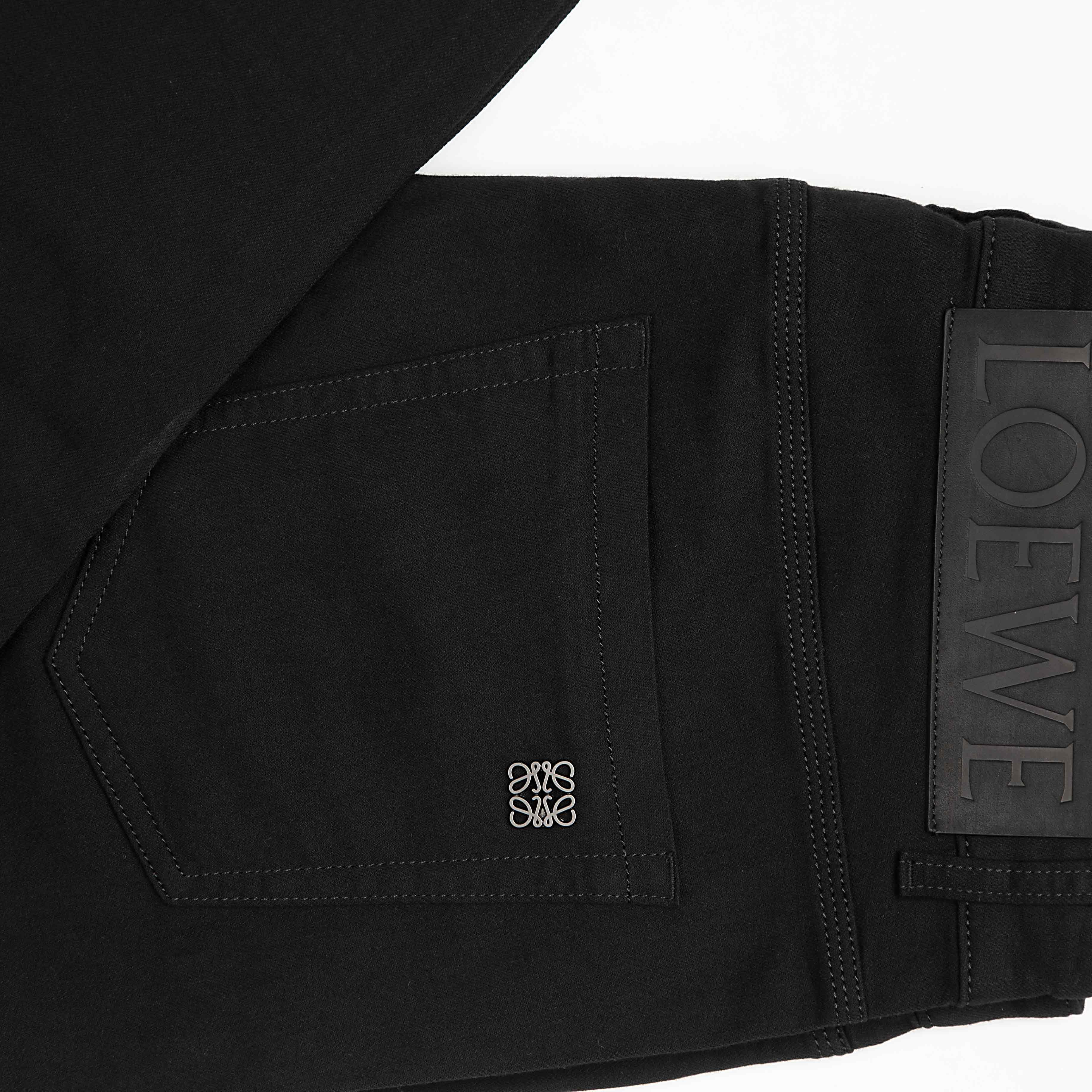 Men's Black Loewe Italian Pant