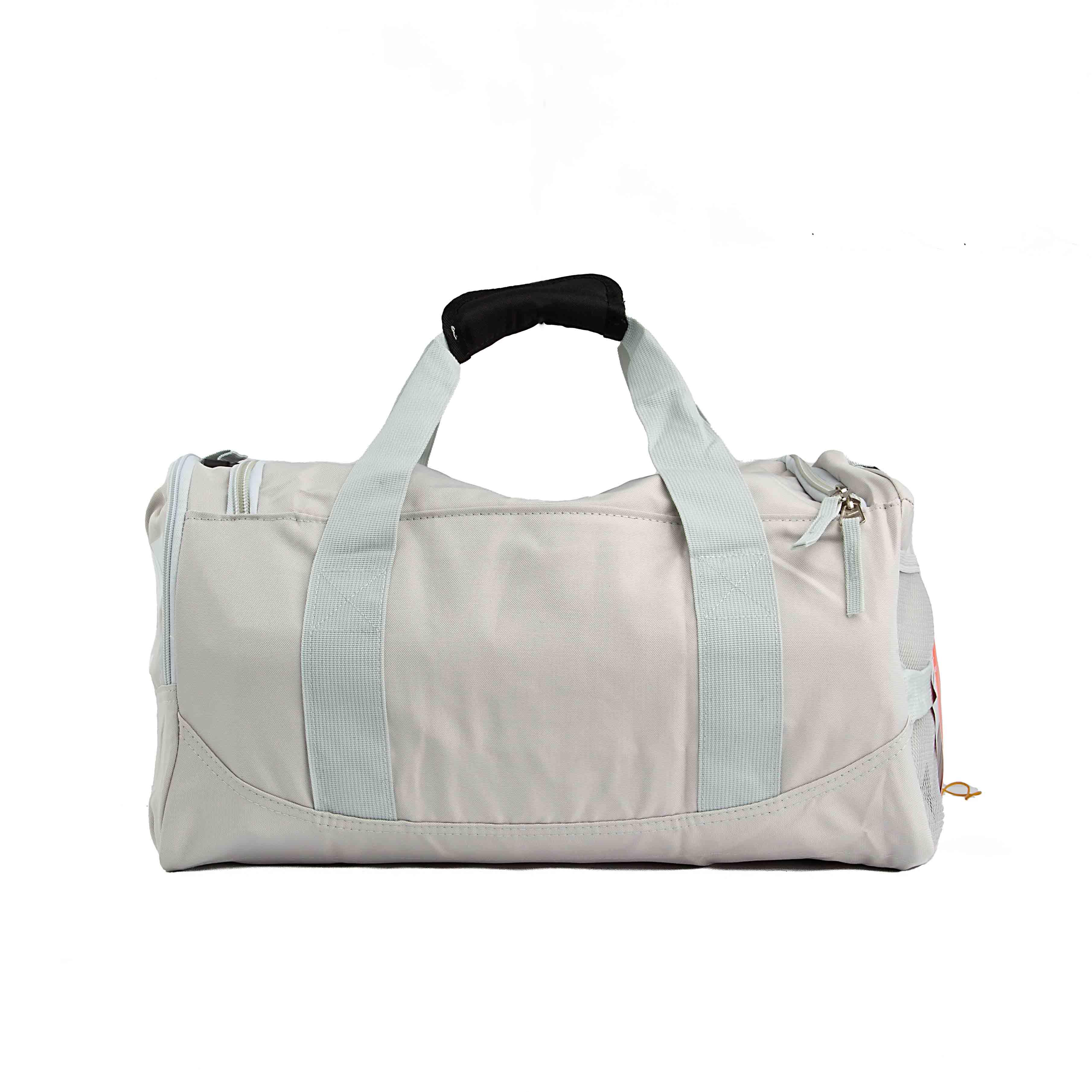 Brasilia Training Duffel Bag Light Grey | Gym