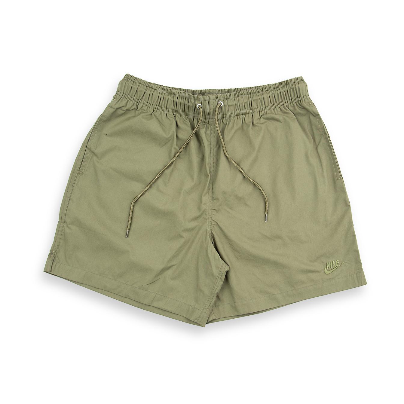 Nike Men's Club Flow Woven Shorts - Medium Olive