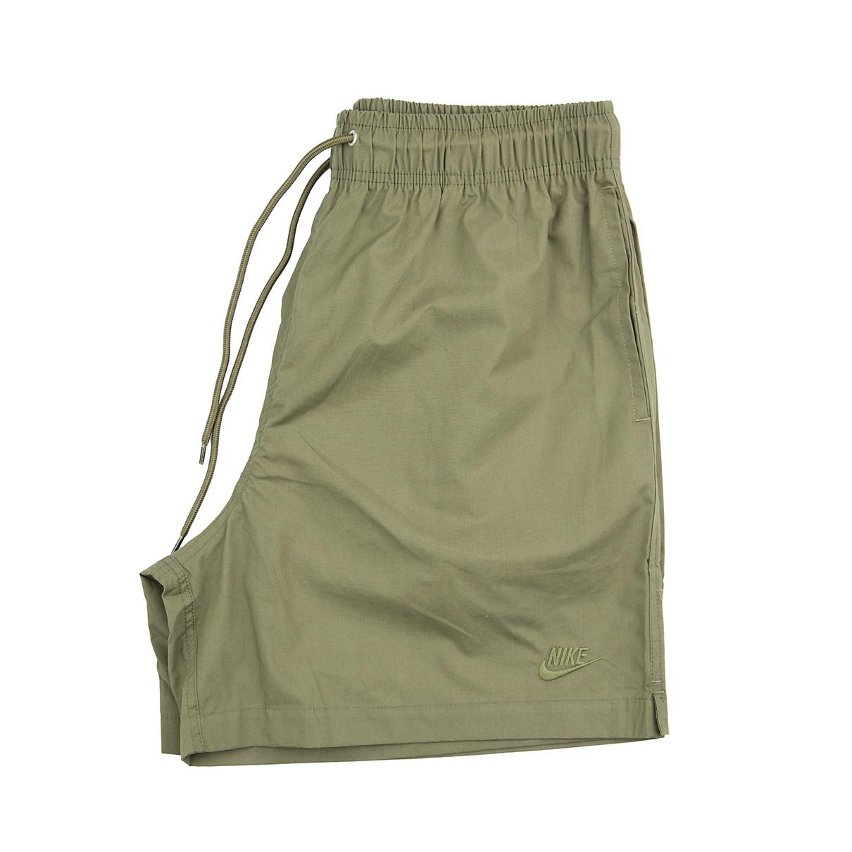 Nike Men's Club Flow Woven Shorts - Medium Olive