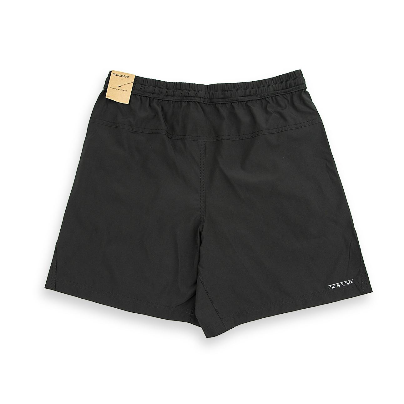 Black Men's Drawstring Casual Shorts - Quick Dry & Versatile