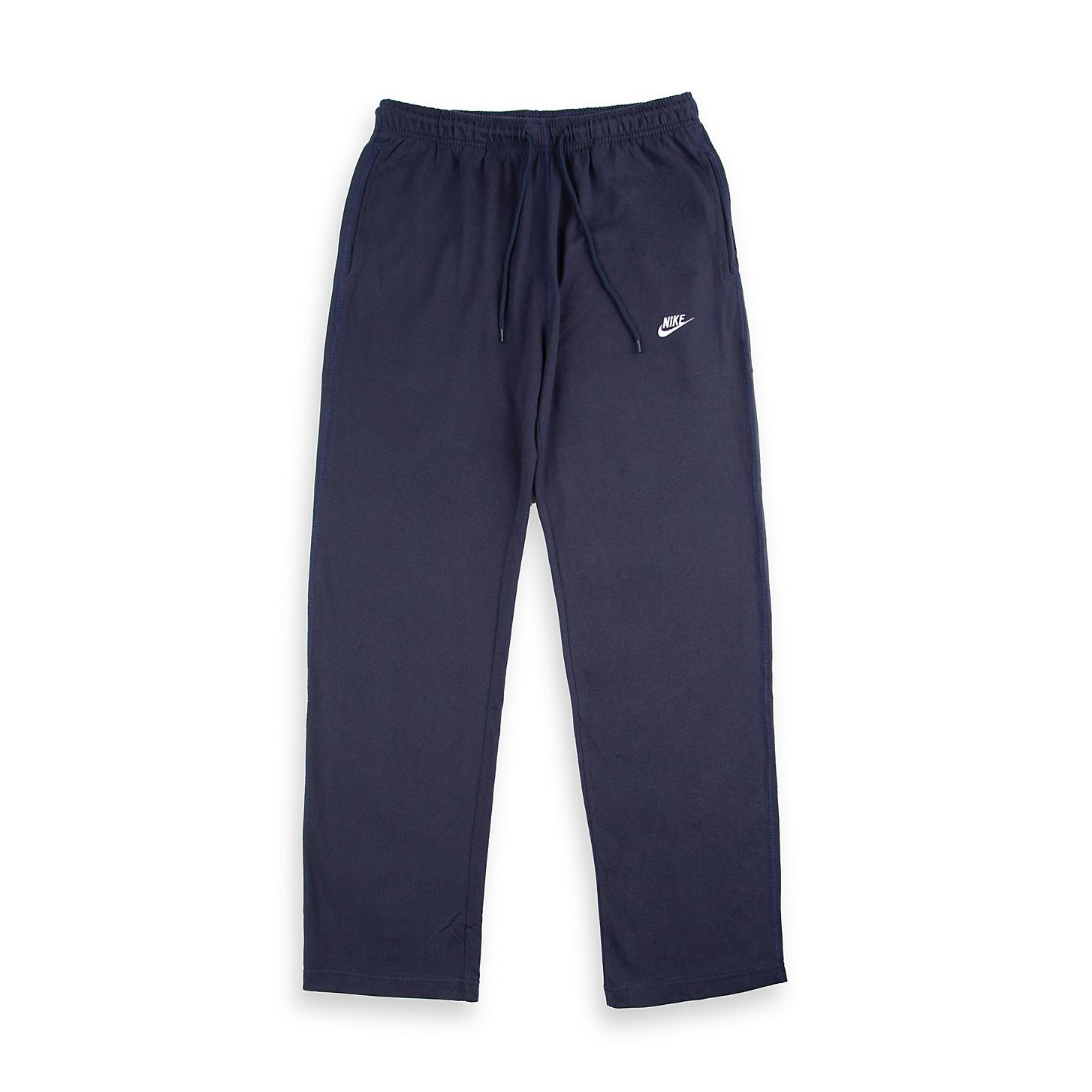  Navy blue Nike Club Fleece open-hem sweatpants 