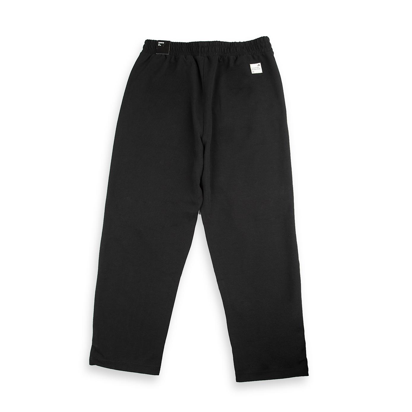 Black Adidas 3-Stripes Joggers- Black