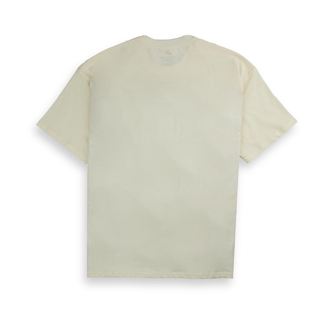 The Nike Tee" Graphic T-shirt. This tee offers a relaxed, stylish fit and features a unique graphic with a bold, contrasting Swoosh. It's a comfortable and eye-catching essential for everyday wear.