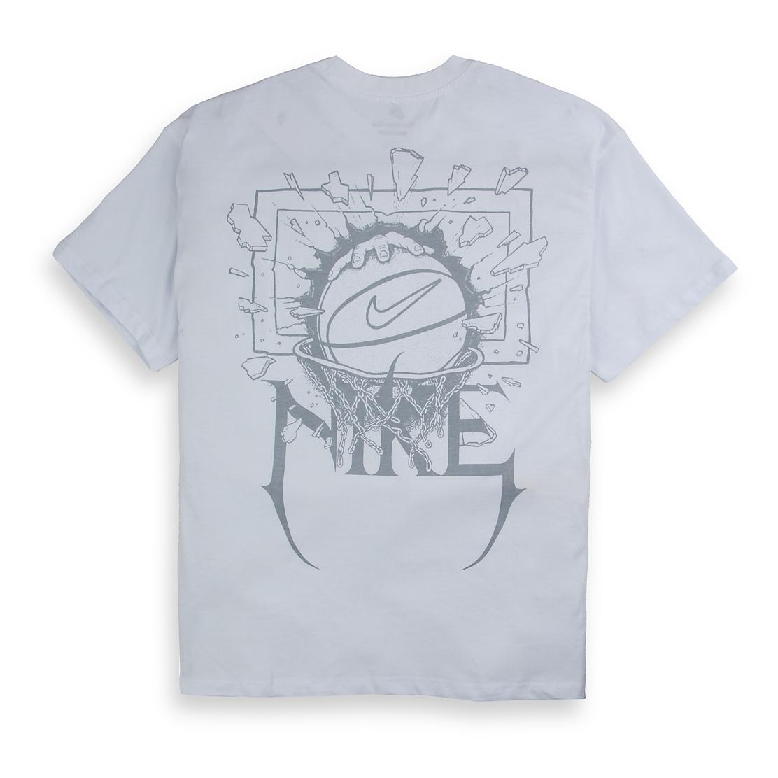 Experience ultimate comfort and relaxed style with the Nike Men's Max90 Basketball T-Shirt in Cool Grey. Loose fit, soft cotton, perfect for everyday wear and authentic hoops style.