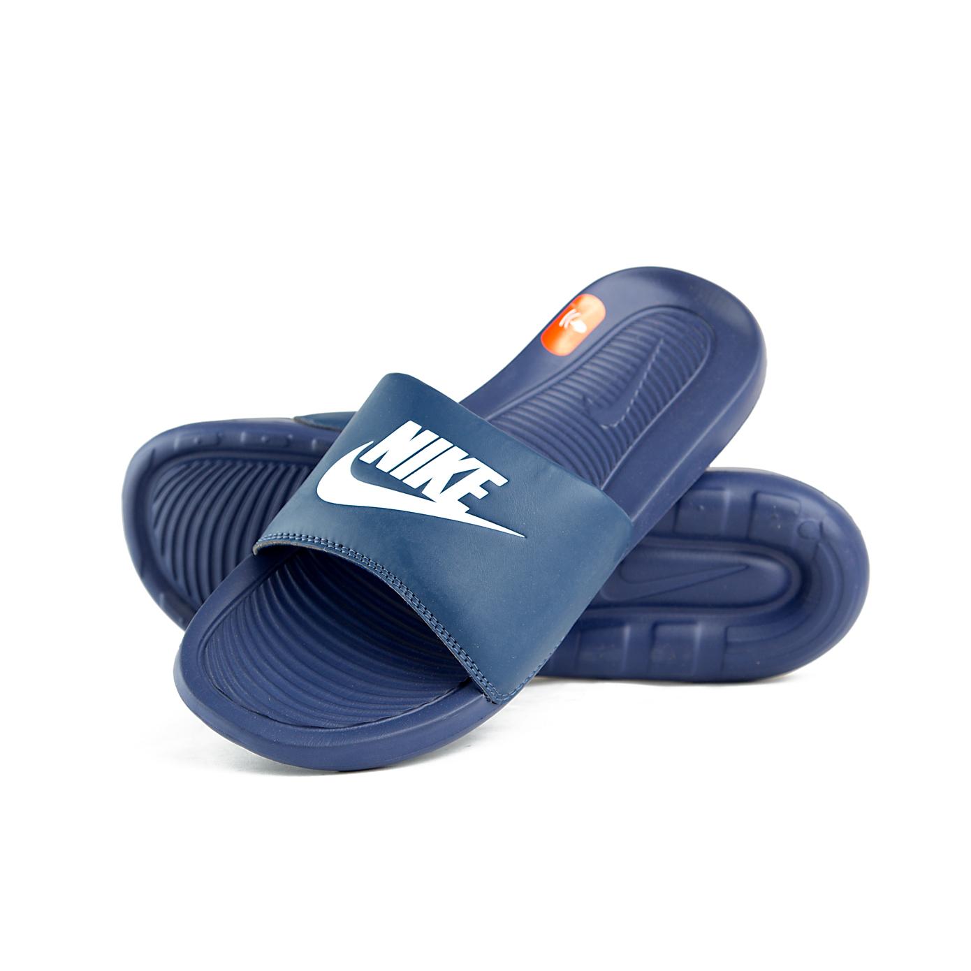 Nike Vitori One Men's Slides - Midnight Navy Comfort