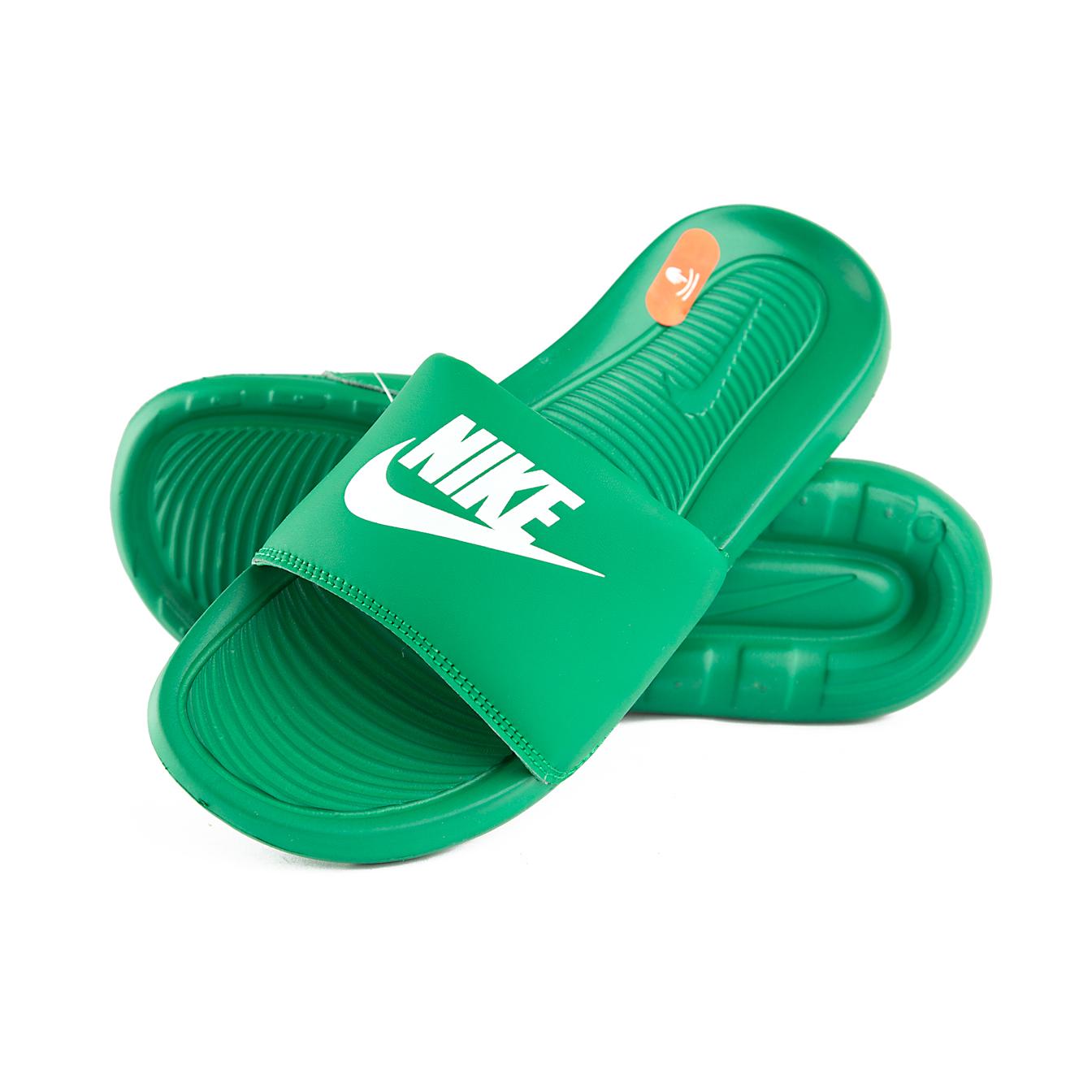 Nike Victori One Lucky Green Slides - Ultimate Comfort