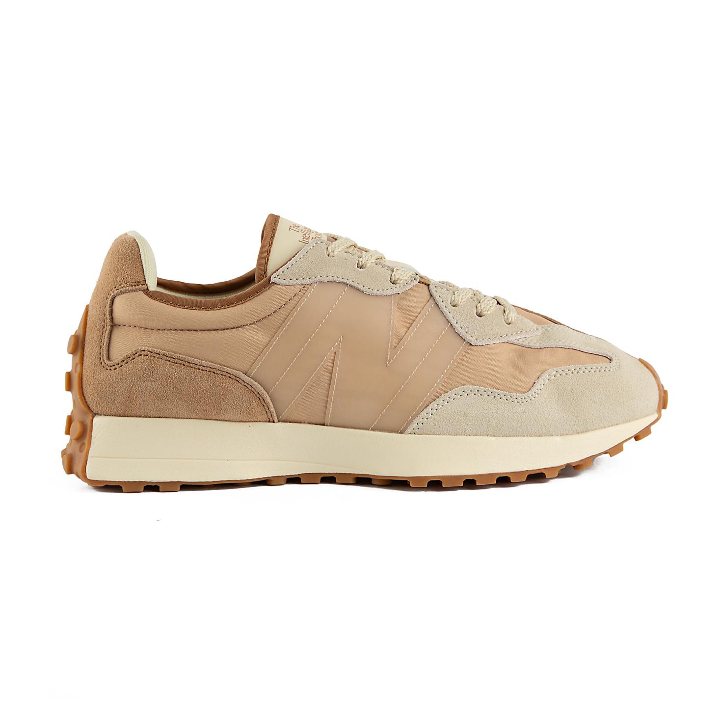 New Balance 327 Beige Gum Unisex Lifestyle Sneakers