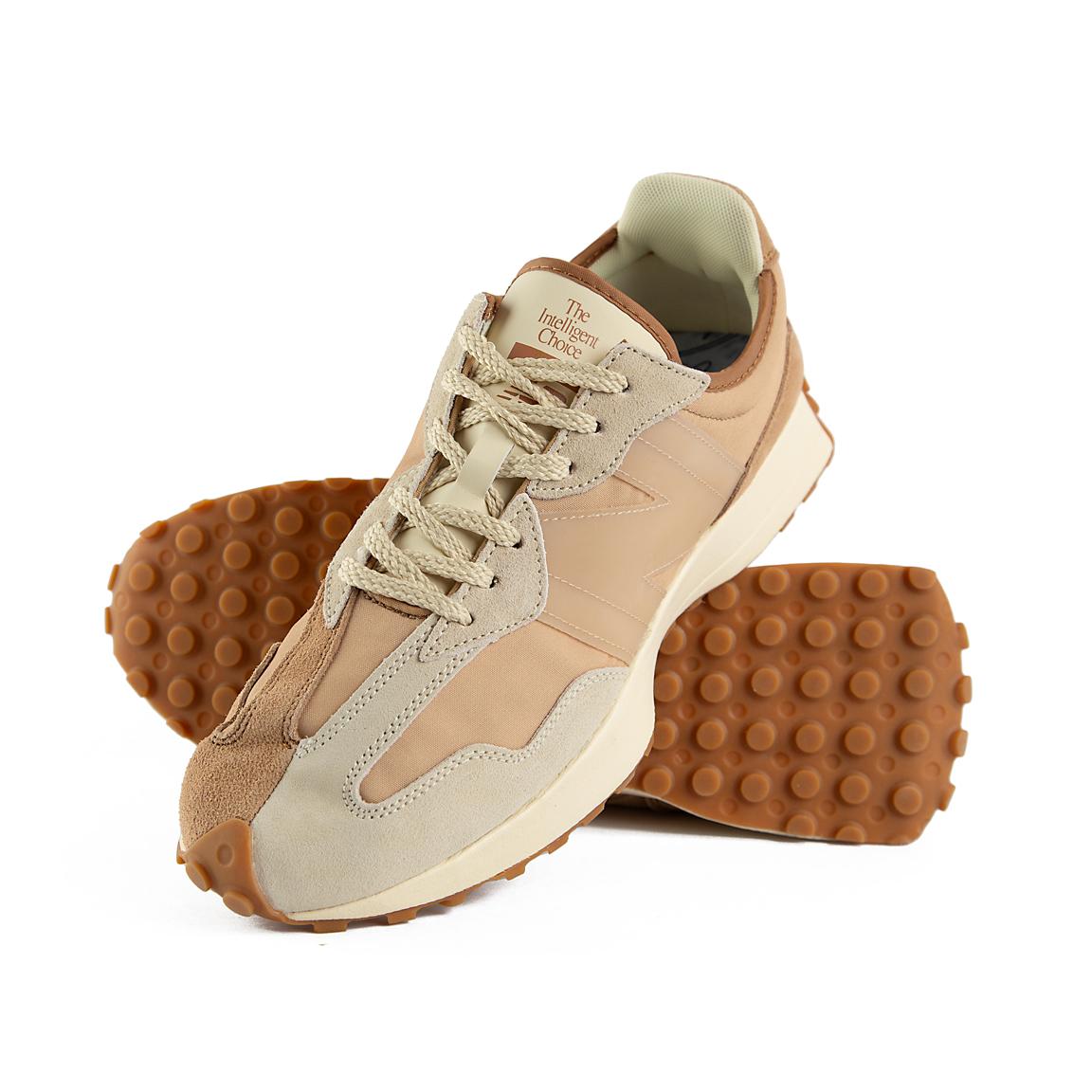 New Balance 327 Beige Gum Unisex Lifestyle Sneakers