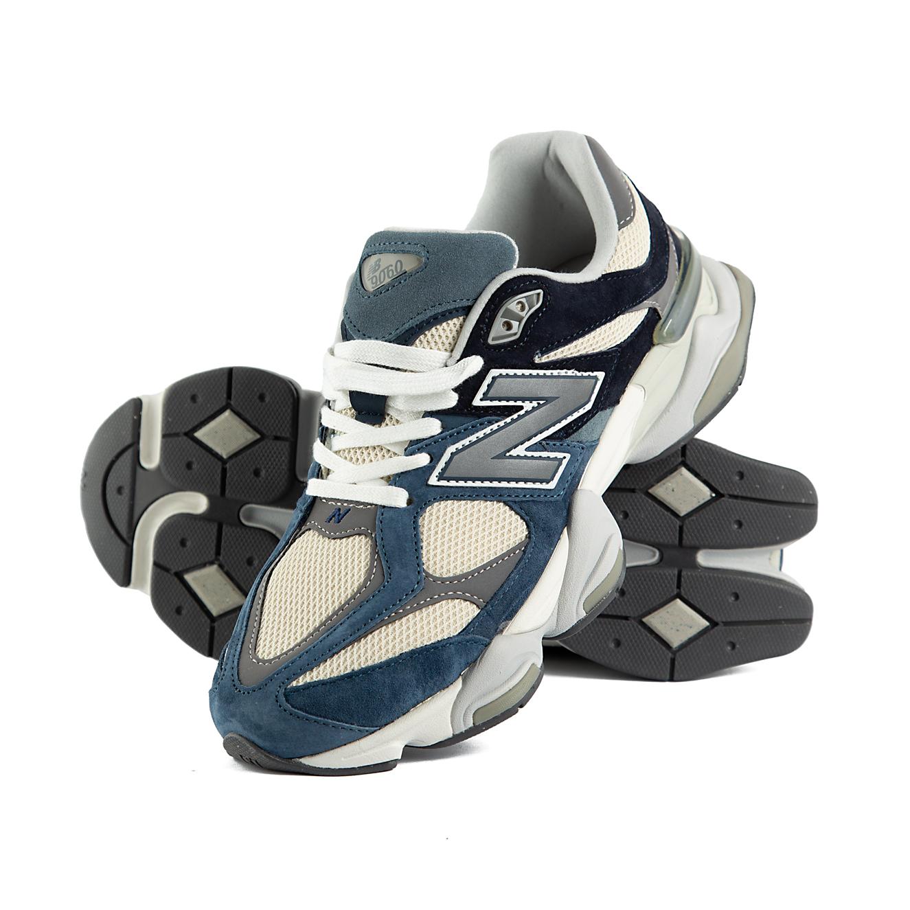 New Balance 9060 Natural Indigo Sneakers: Style & Comfort