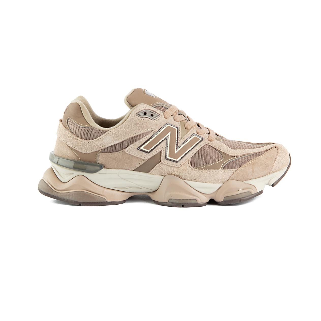 New Balance 9060 'Mushroom': Unisex Retro-Futuristic Sneakers