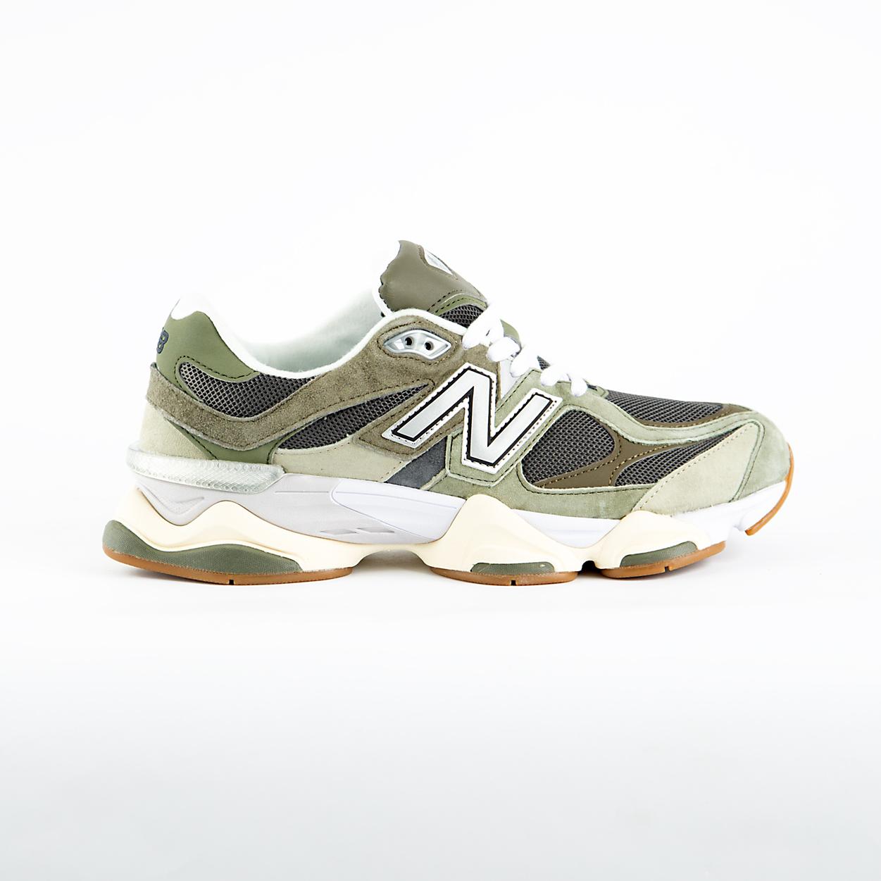 New Balance 9060 Green/Grey: Retro-Futuristic Lifestyle Sneakers