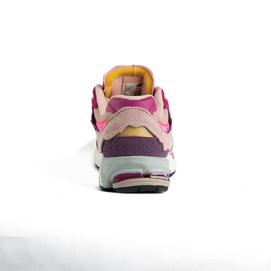 New Balance 2002R Pink Suede Mesh Sneakers