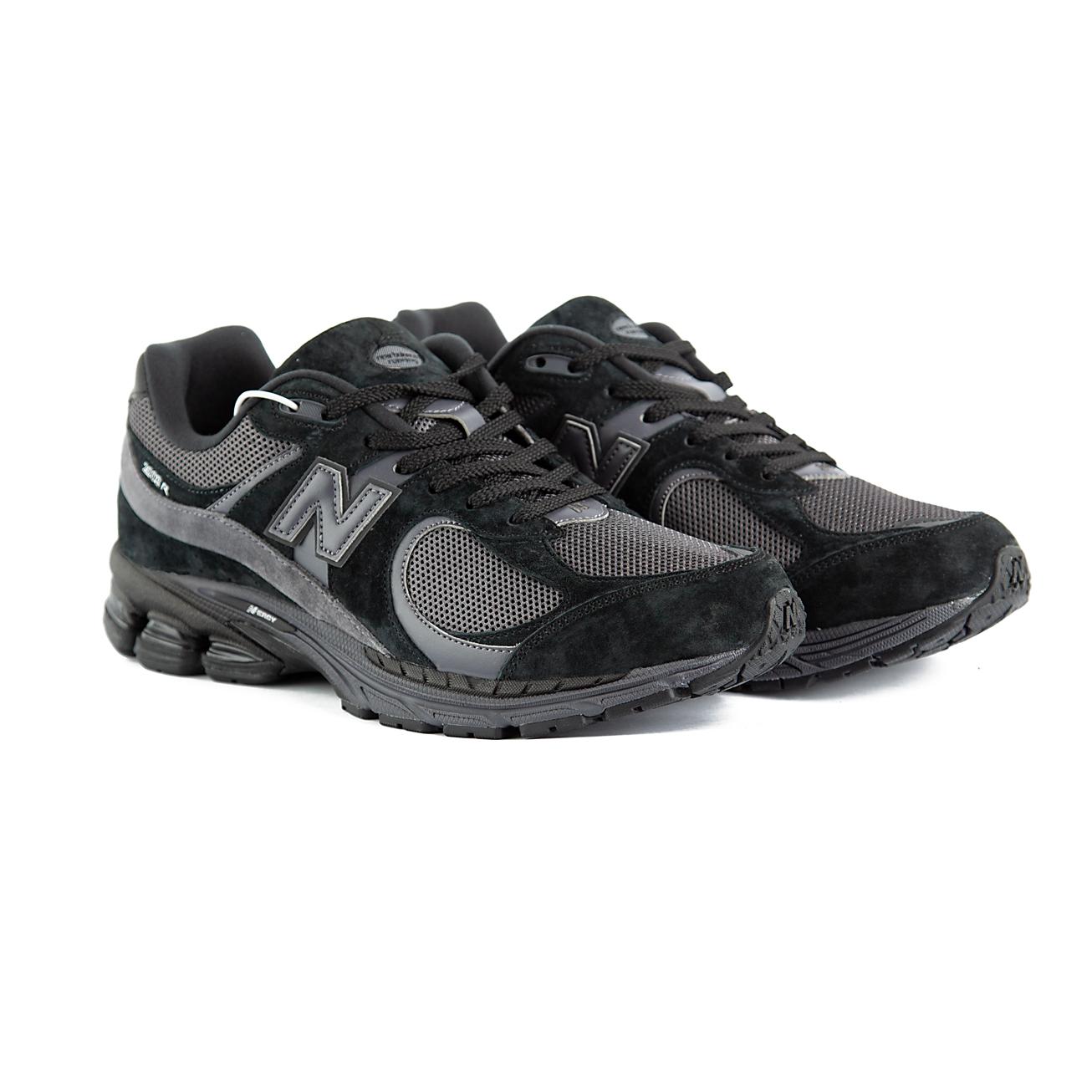 New Balance 2002R Black Magnet Sneakers | Retro Style & Comfort