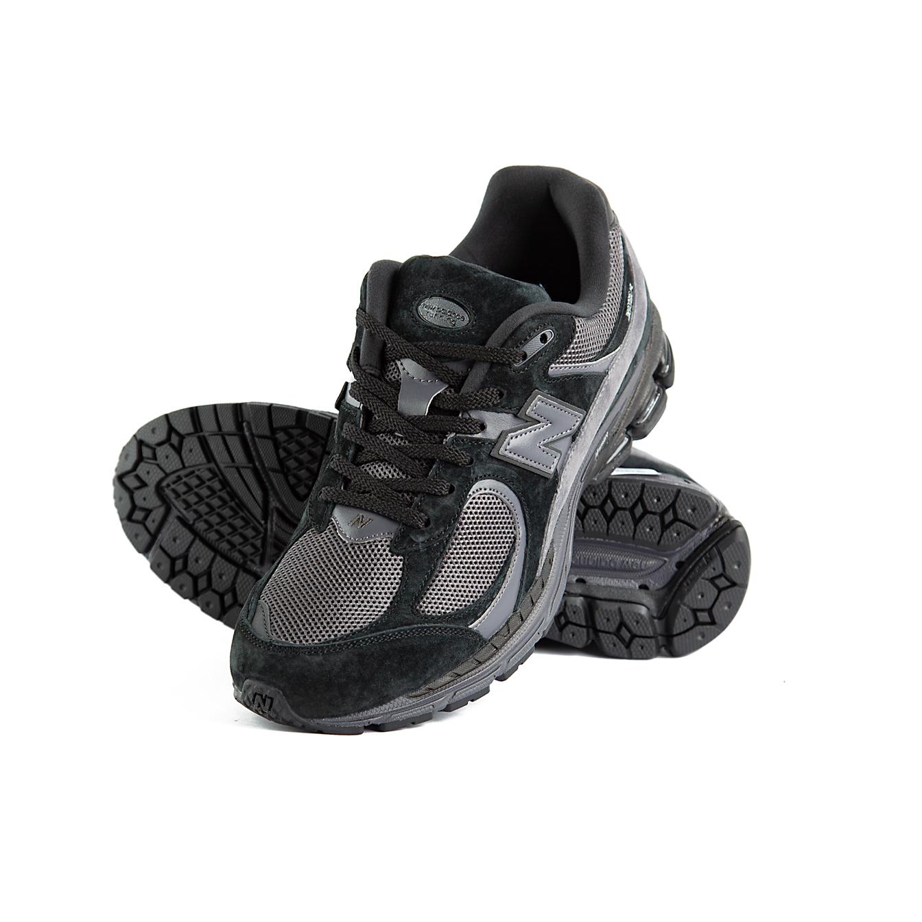 New Balance 2002R Black Magnet Sneakers | Retro Style & Comfort