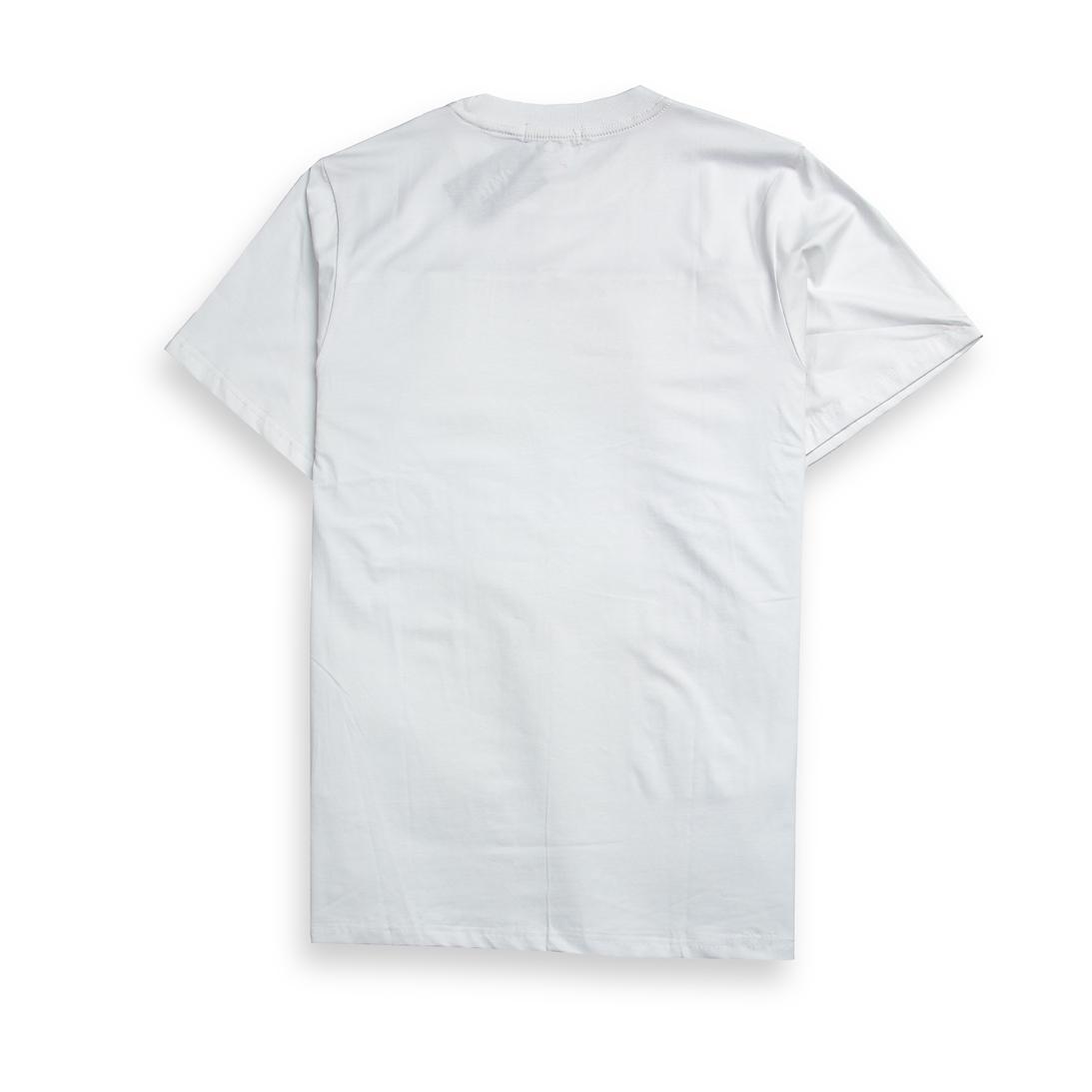 This is a clean, classic crew-neck T-shirt featuring a distinctive graphic print. The word "BAHAMAS" is printed boldly across the chest.