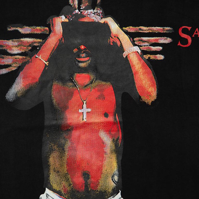 This is a premium, heavyweight cotton graphic t-shirt featuring a distinctive, vintage-inspired graphic.