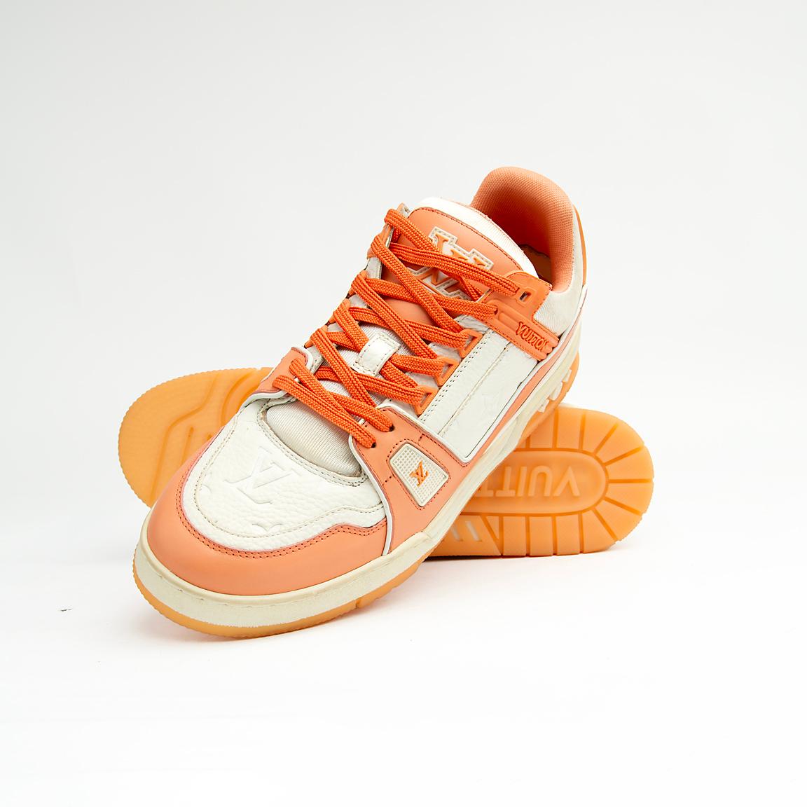 These sneakers infuse iconic basketball court style with high-fashion luxury.