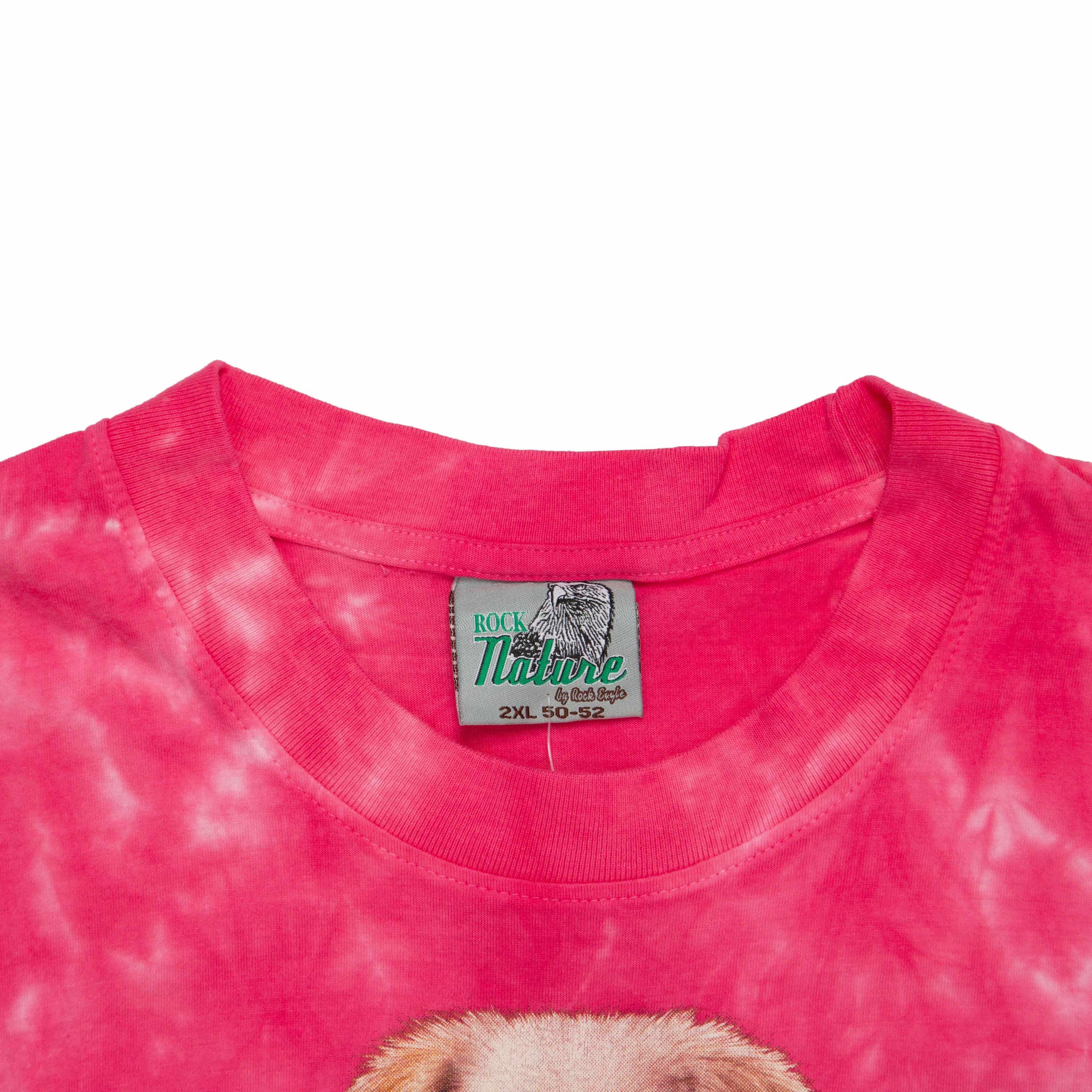Rock Eagle Pink Tie-Dye T-shirt