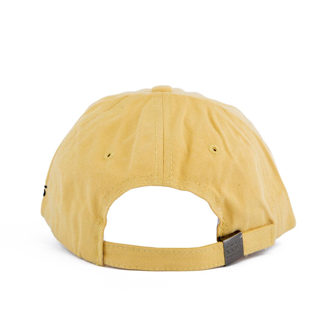 Yellow Baseball Cap, 76 Logo, adjustable snapback, cotton cap