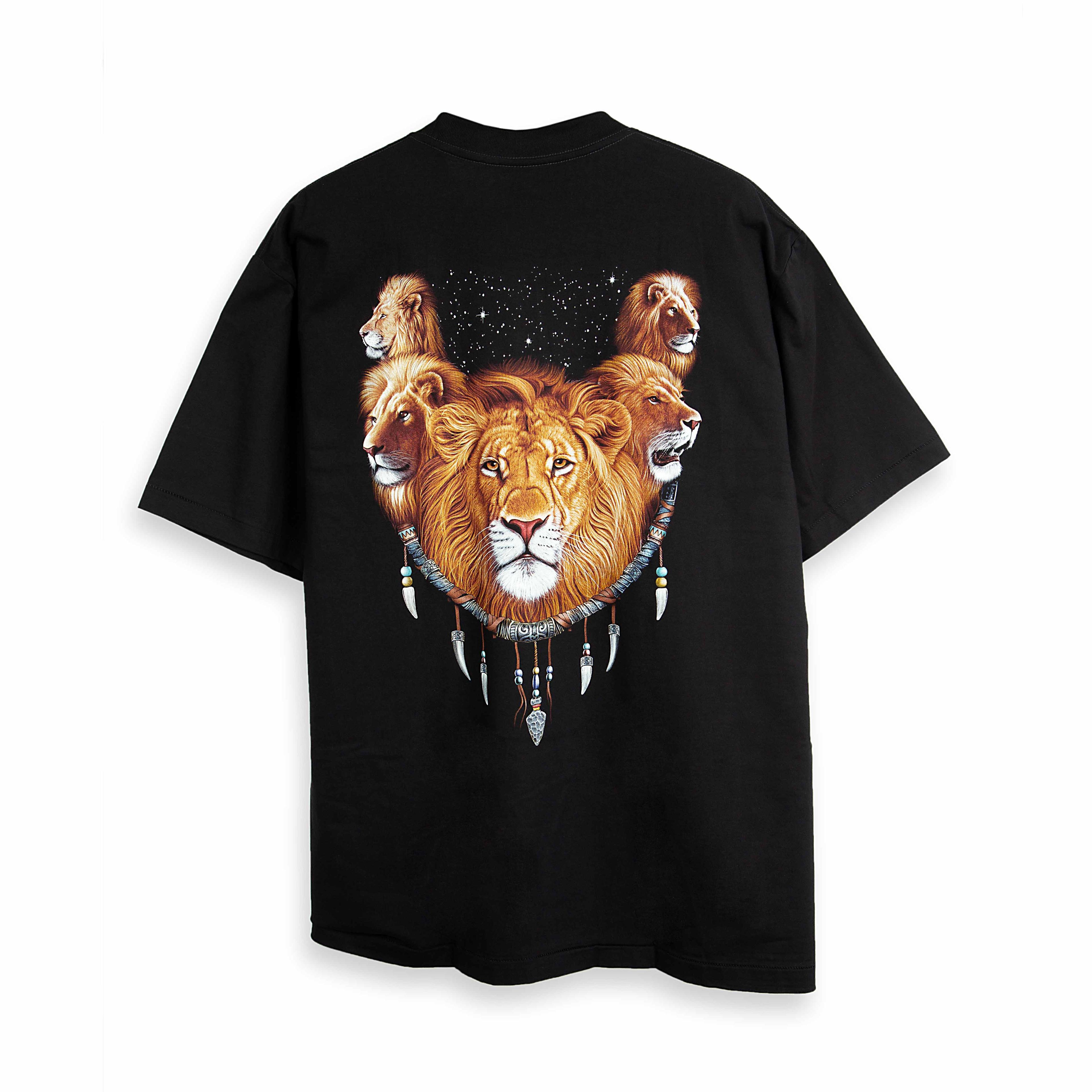 This is a bold, short-sleeved t-shirt from the distinctive Rock Eagle brand, known for its high-impact animal and fantasy graphics.