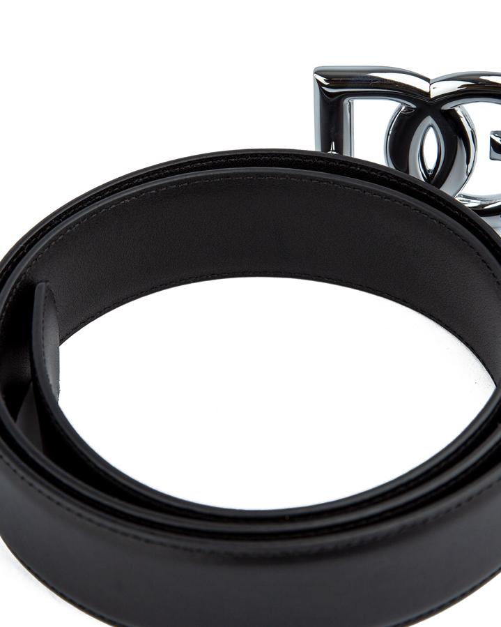 Tony Bellucci Women's Black Genuine Smooth Leather Belt TB104-1 with Silver Buckle.