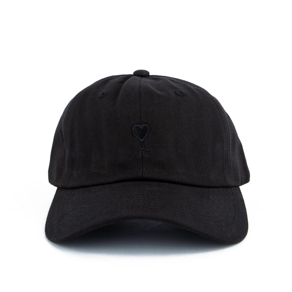 Heartbeat Dad Hat | Black | Minimalist & Stylish