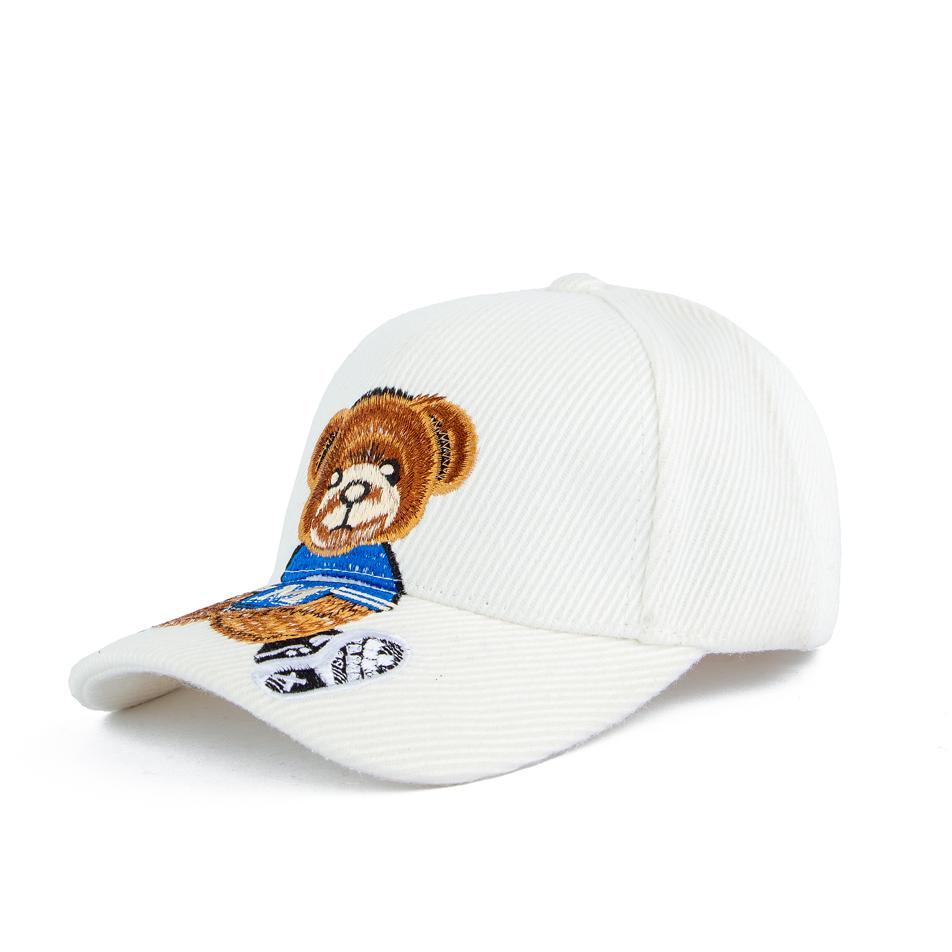 Teddy Bear Baseball Face Cap | Cute & Comfortable