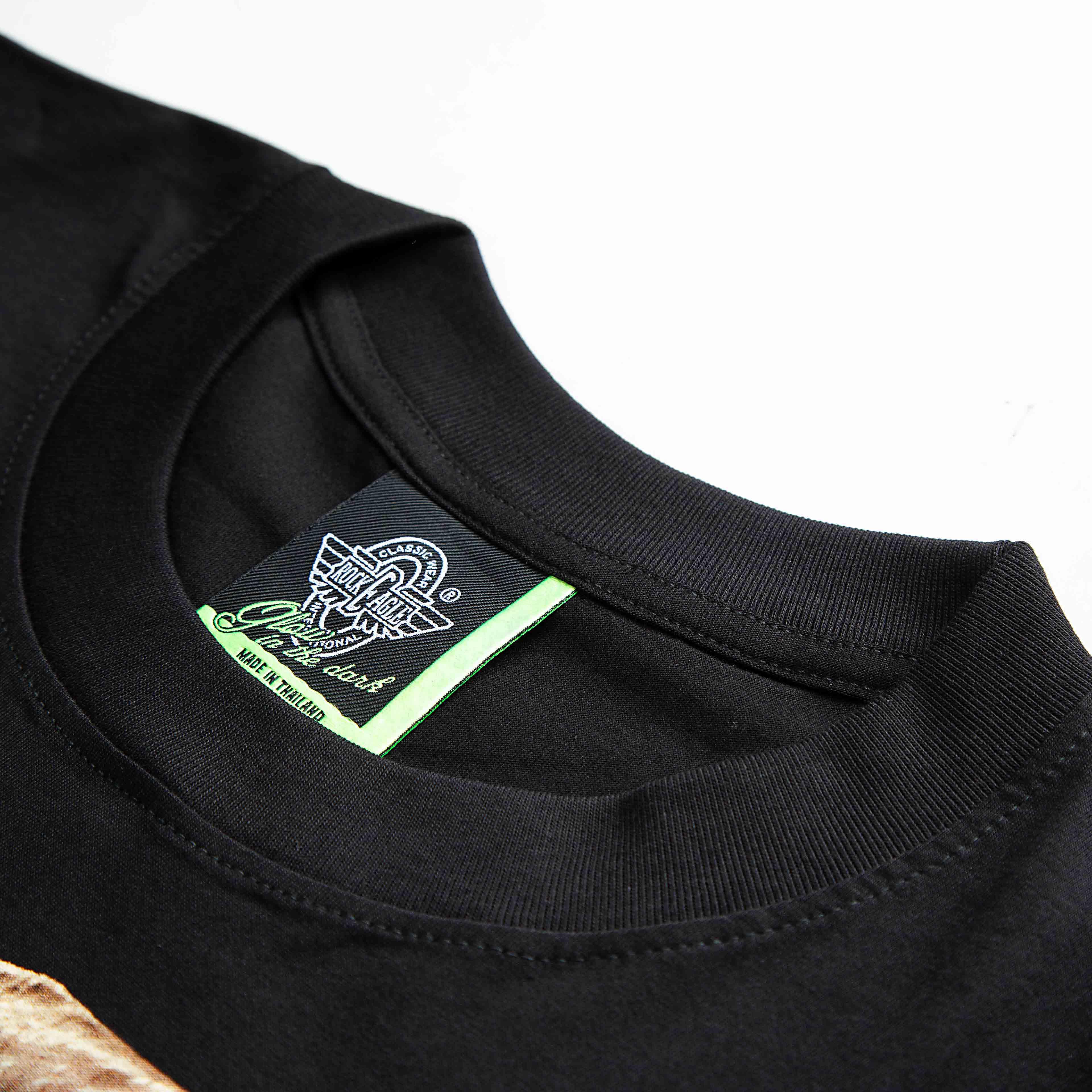 Rock Eagle Skeleton General T-Shirt, 11606- Black