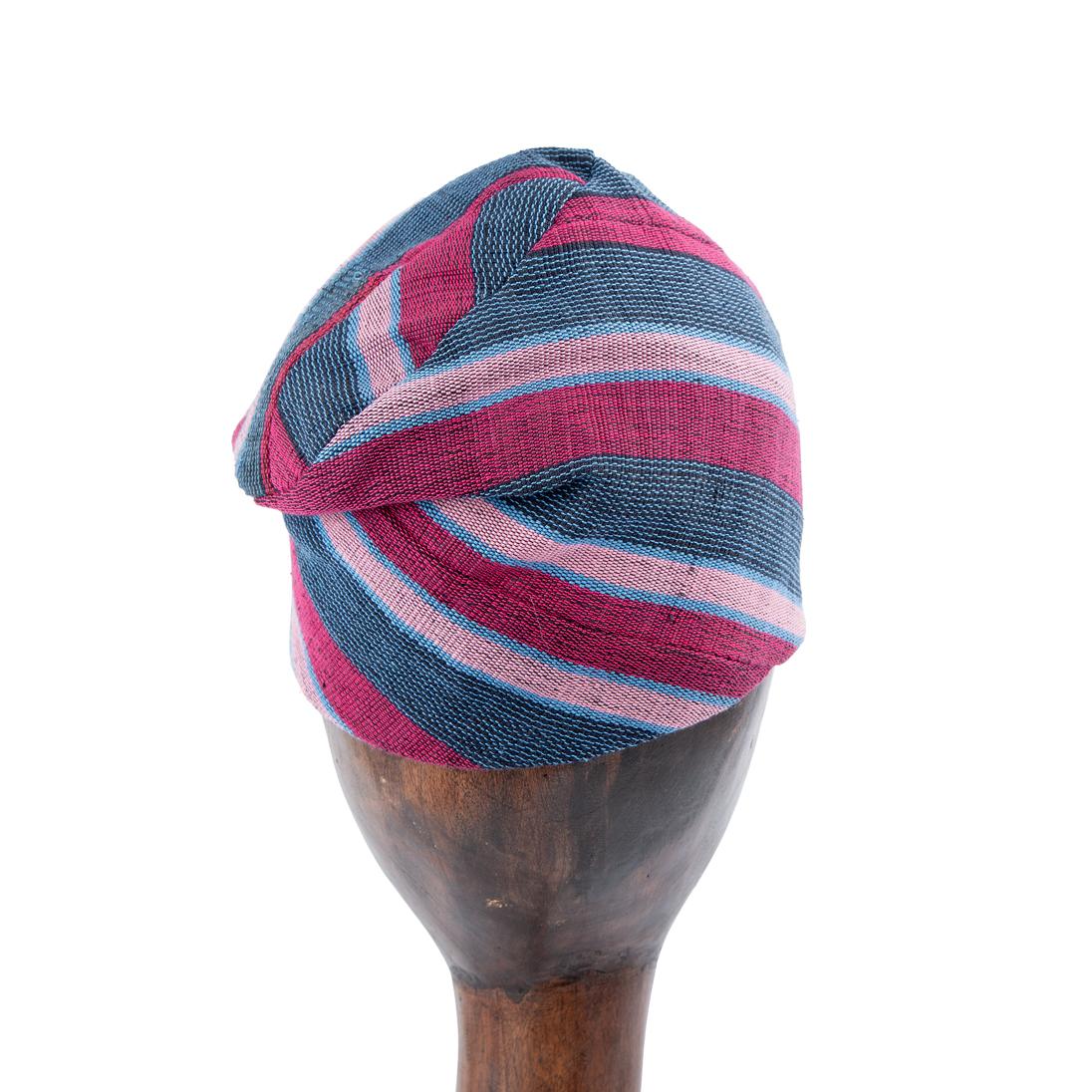 Yoruba Aso Oke Fila Cap | Men's | African Headwear