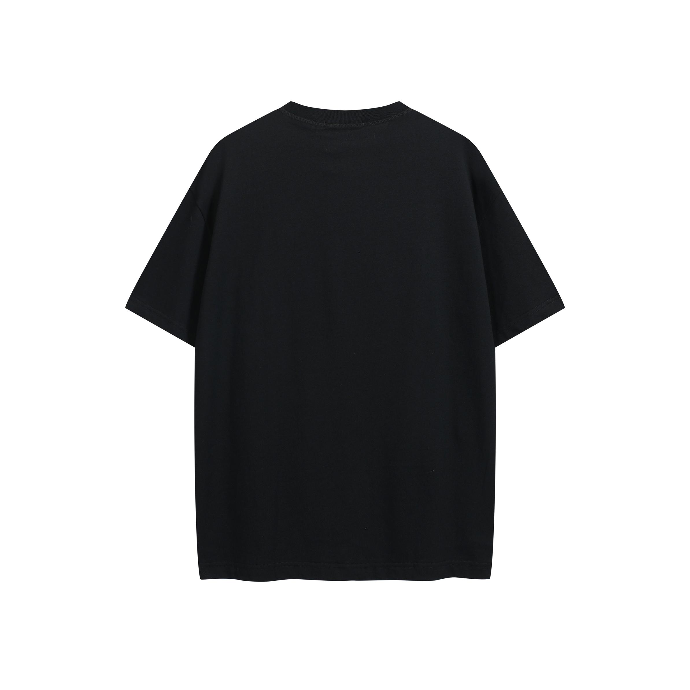 Acne Studios Black Logo T-Shirt - Unisex Relaxed Fit Tee