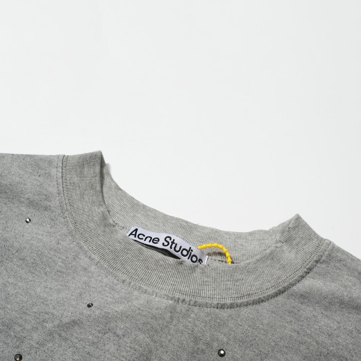 Acne Studios Rhinestone 1996 T-Shirt - White, Unisex Relaxed Fit