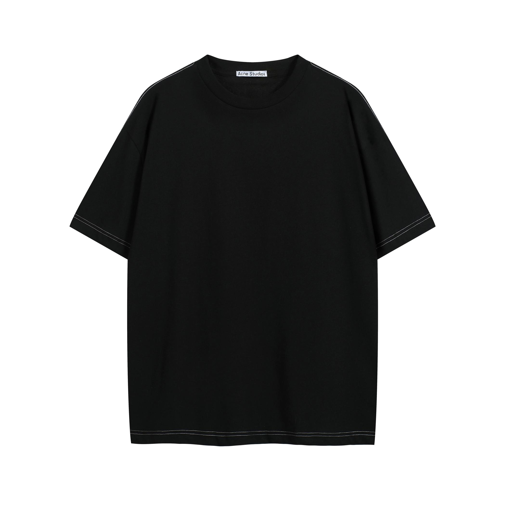 Acne Studios Sprayed Pink Rhinestone 1996 T-Shirt - Unisex