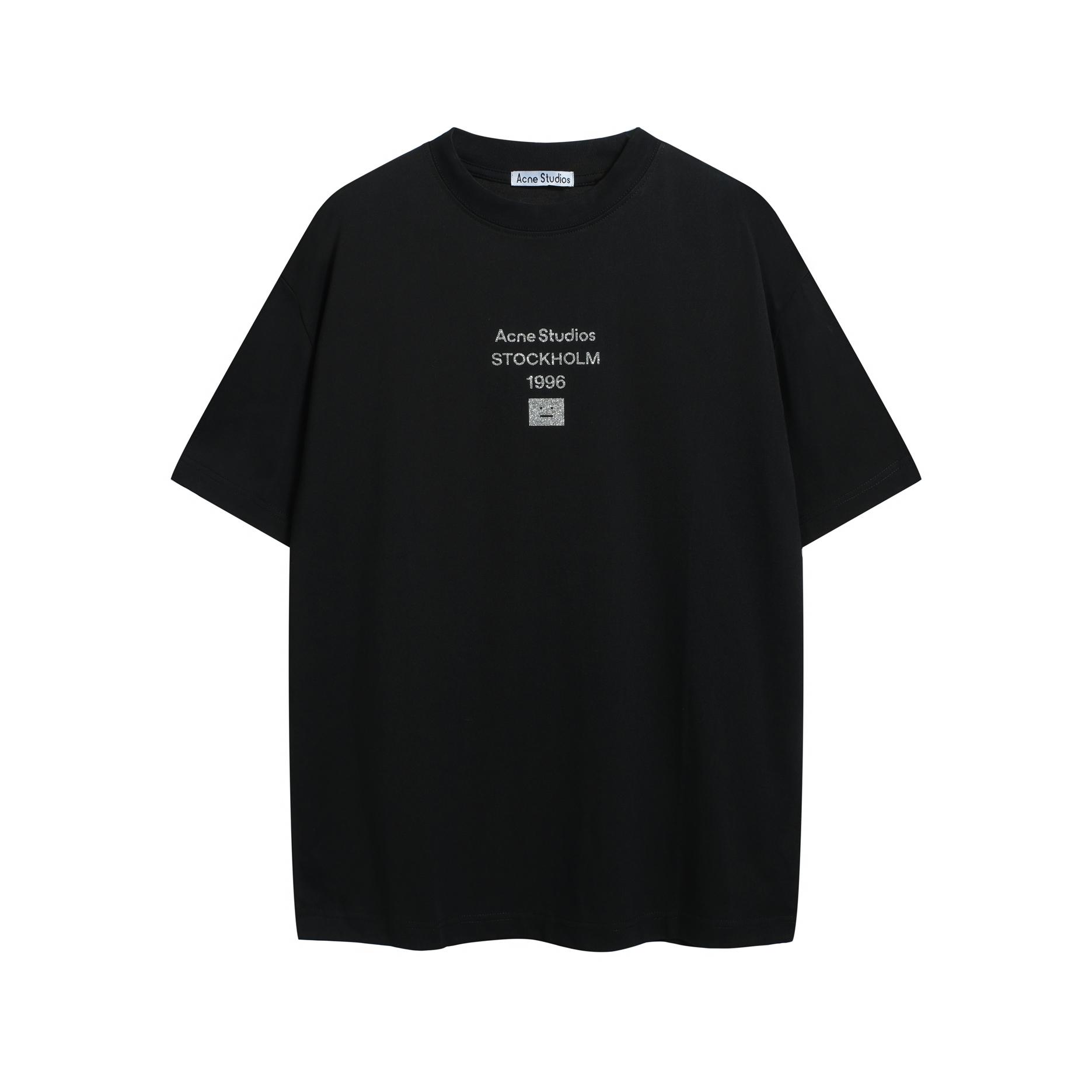 Acne Studios Stockholm 1996 Logo T-Shirt (Relaxed Fit)