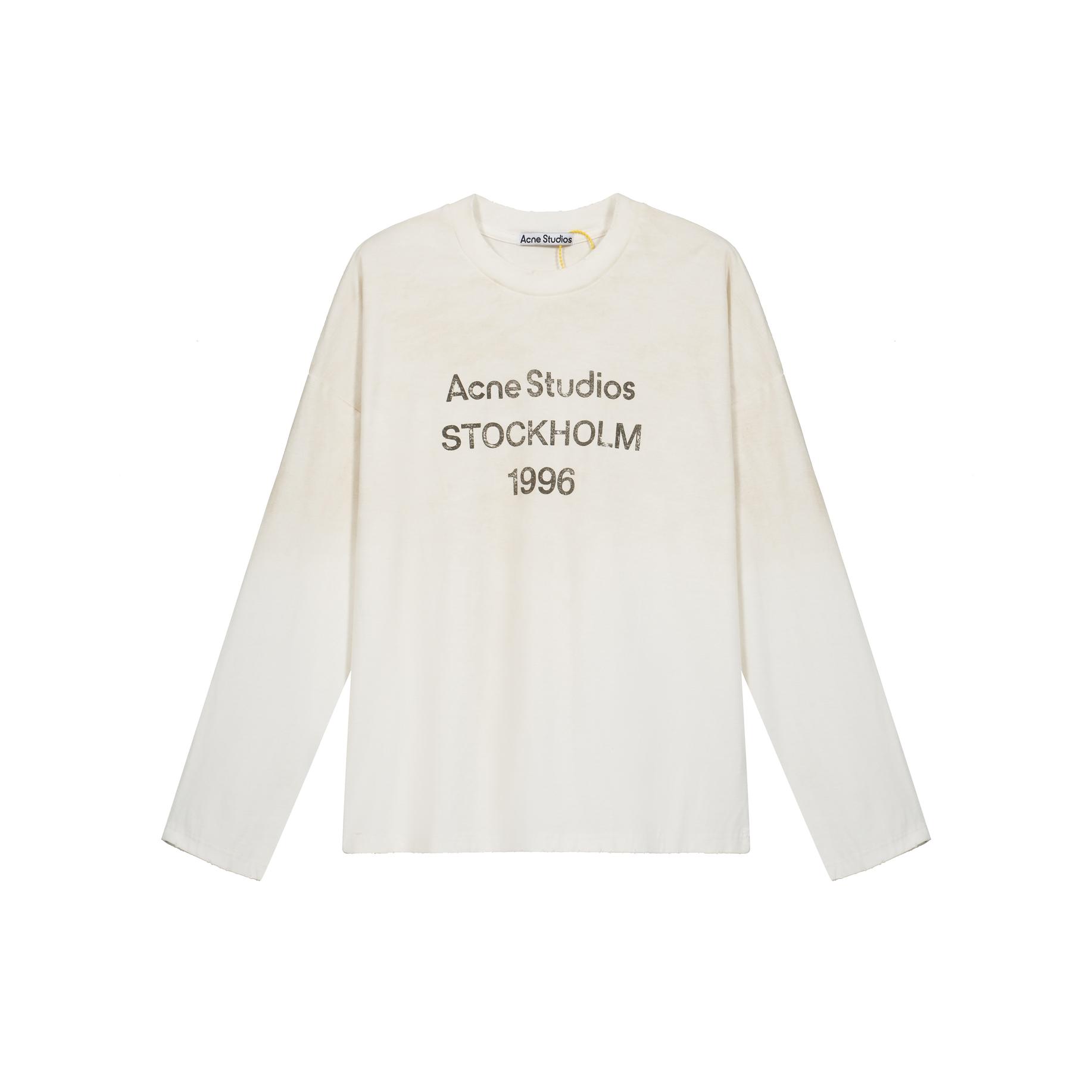 Acne Studios Long Sleeve Stockholm 1996 T-Shirt