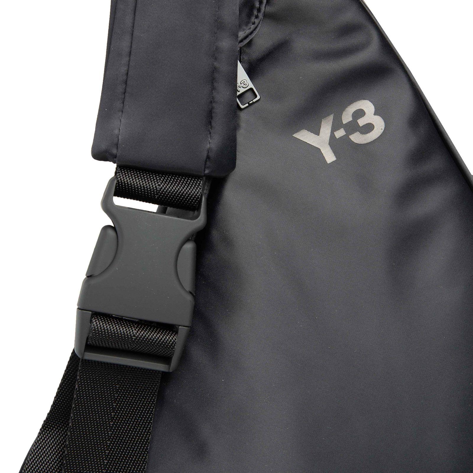 Y-3 Black Sling Bag - Unisex Crossbody Style