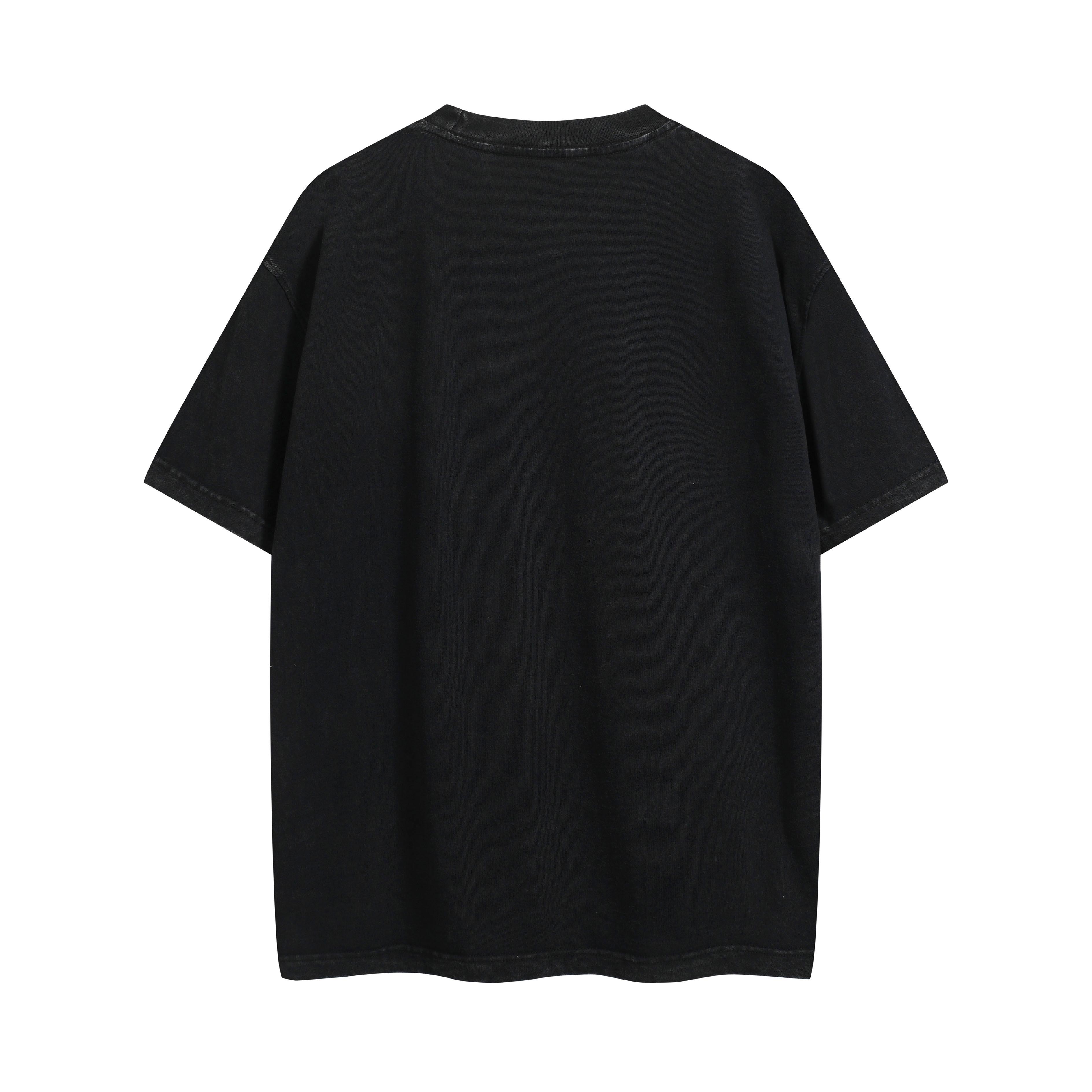 Alexander Wang Charged Battery Graphic T-Shirt - Washed Black