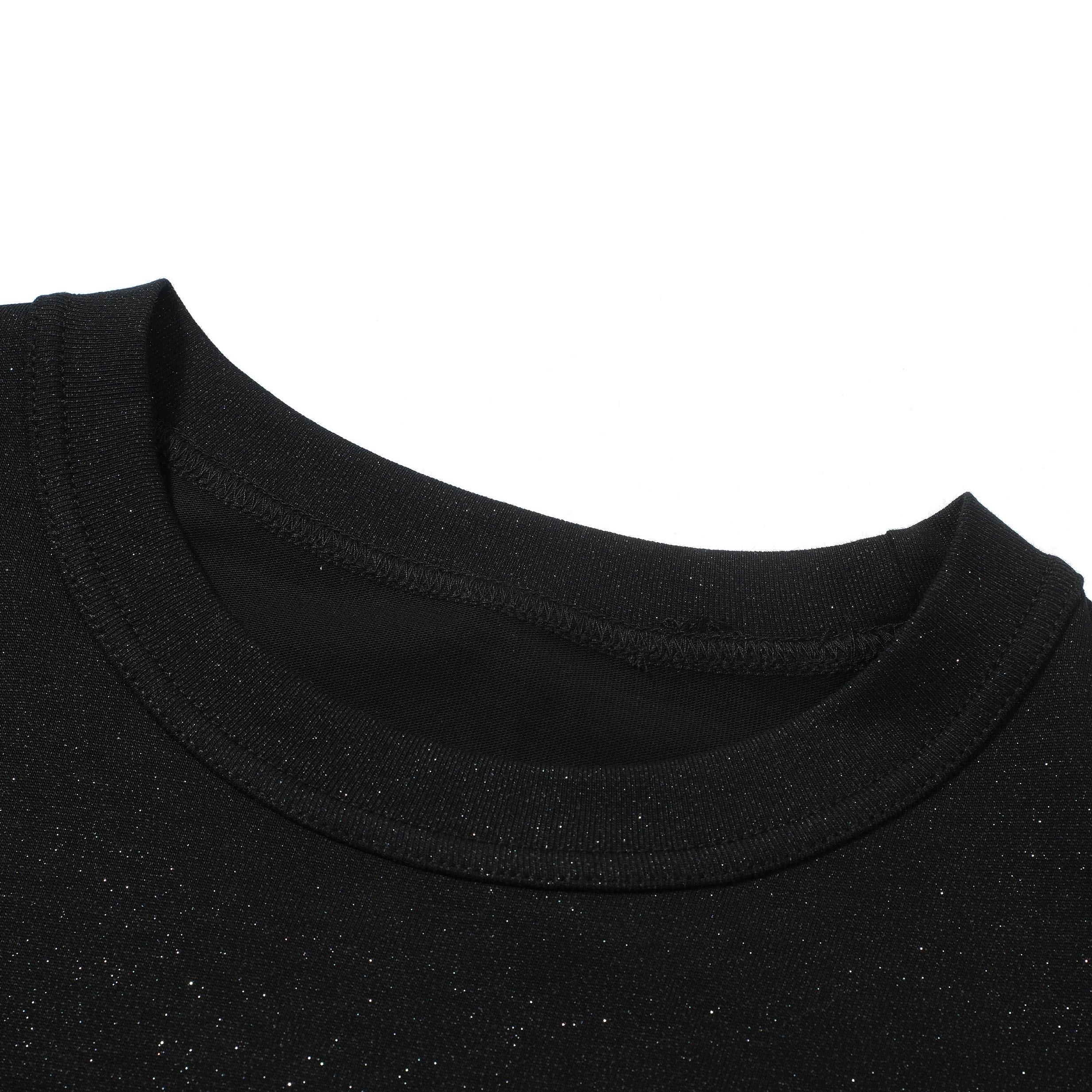 Alexander Wang Heather black Logo Relaxed Fit T-Shirt