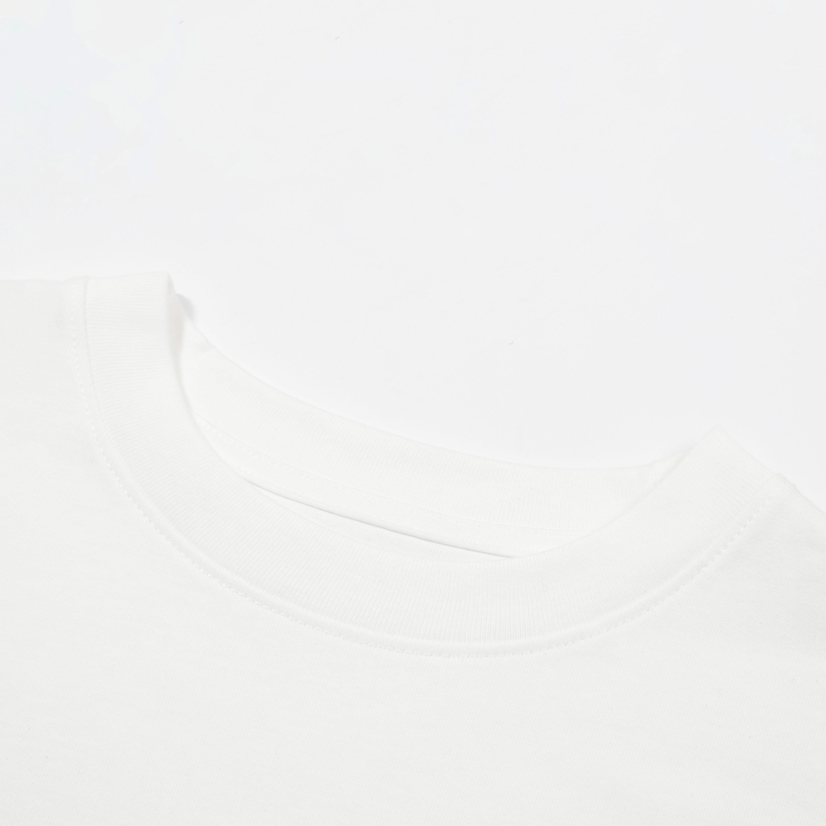 Alexander Wang Athletics Logo White Distressed Print T-Shirt