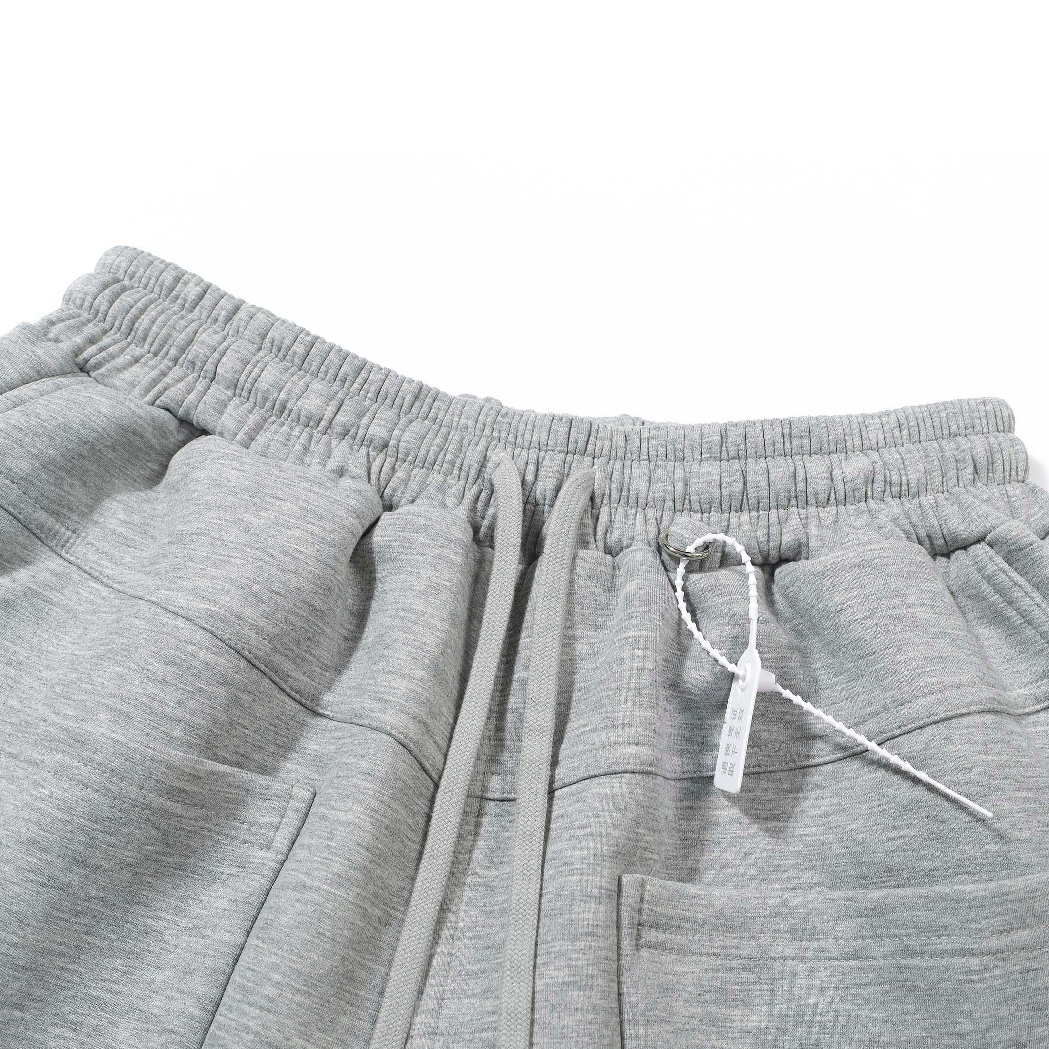 Baggy Grey Sweatpants - Ultra Relaxed Fit Multi-Seam Detail