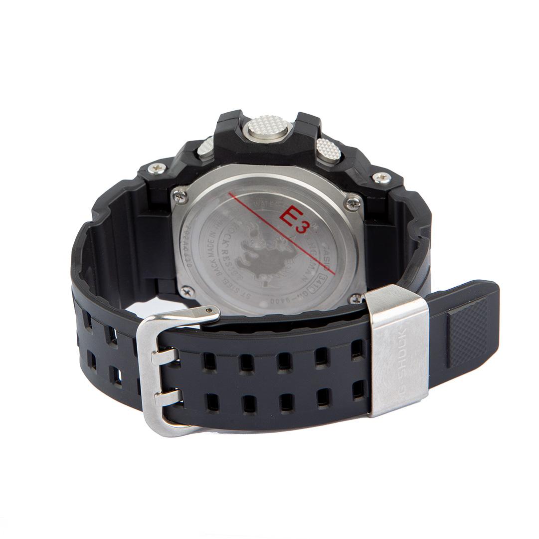 Casio G-SHOCK Rangeman GW-9400: Rugged digital watch with solar power and triple sensor.