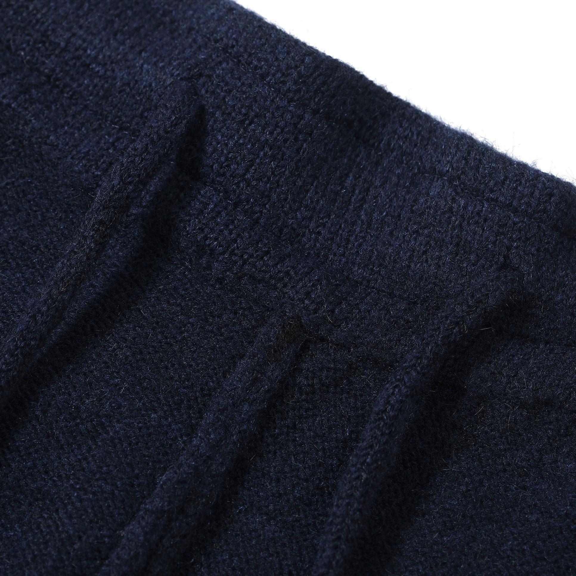 Black CB Knit Terry Cloth Shorts - White Monogram Logo