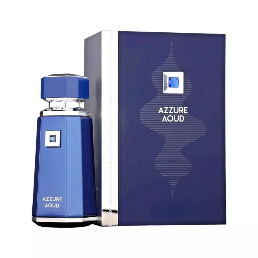 Fragrance World Men's Azzure Aoud EDP Spray 3.4 oz Fragrances
