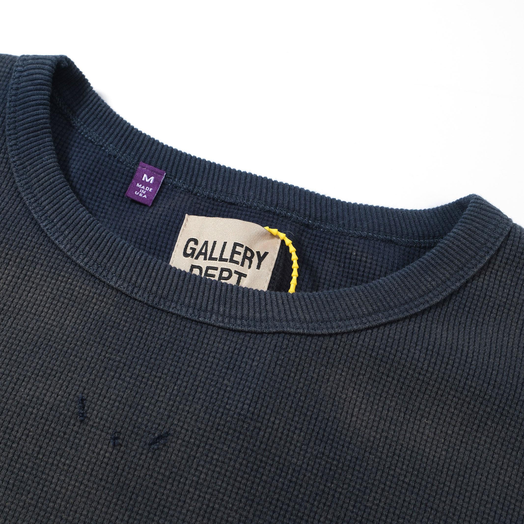 GALLERY DEPT. Hollywood CA Distressed Long-Sleeve Shirt