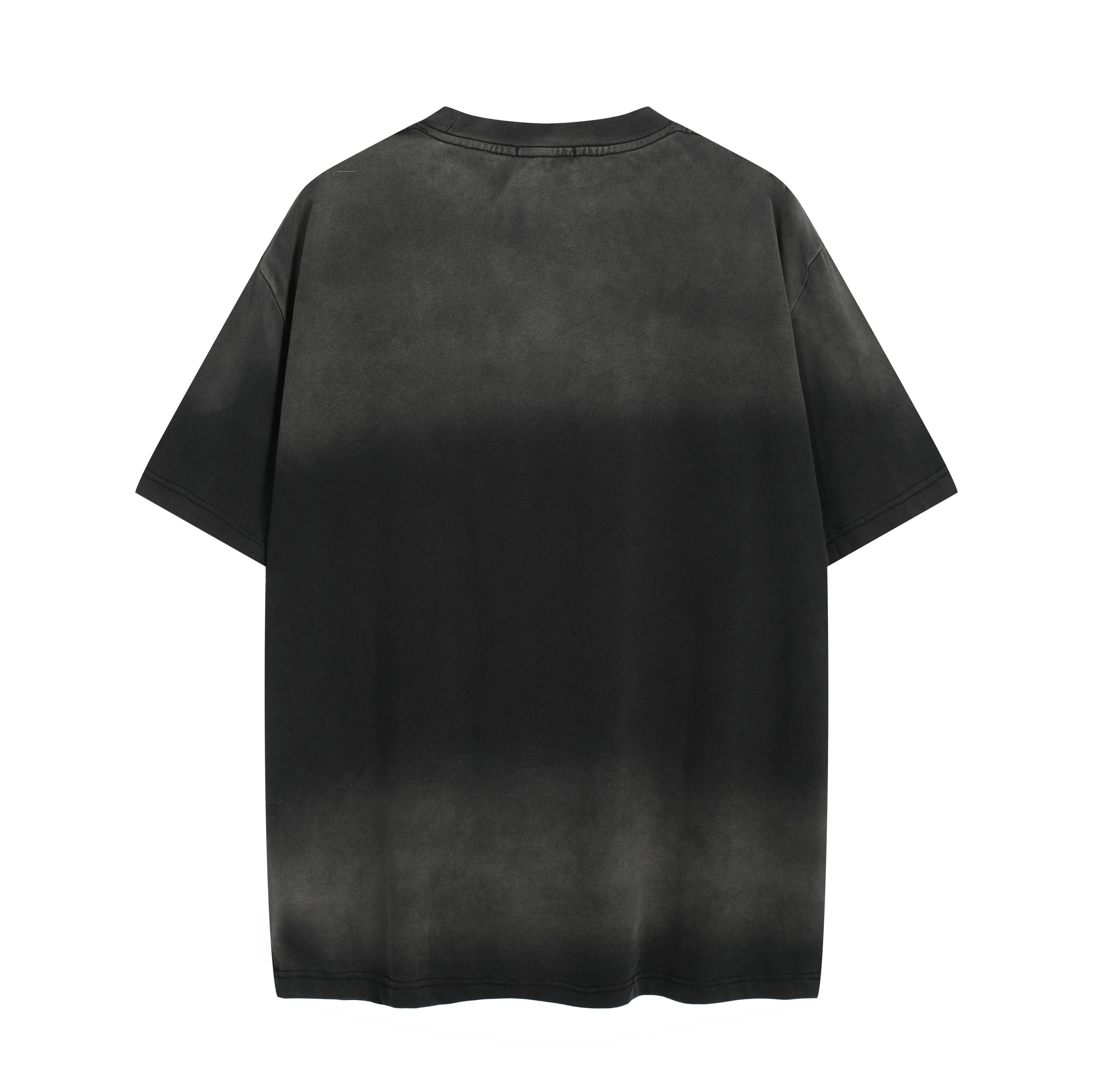GRAILZ Washed Black Oversized Logo Graphic T-Shirt
