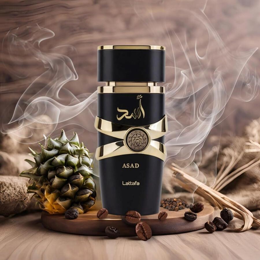 Lattafa Men's Asad EDP Spray 3.4 oz Fragrances